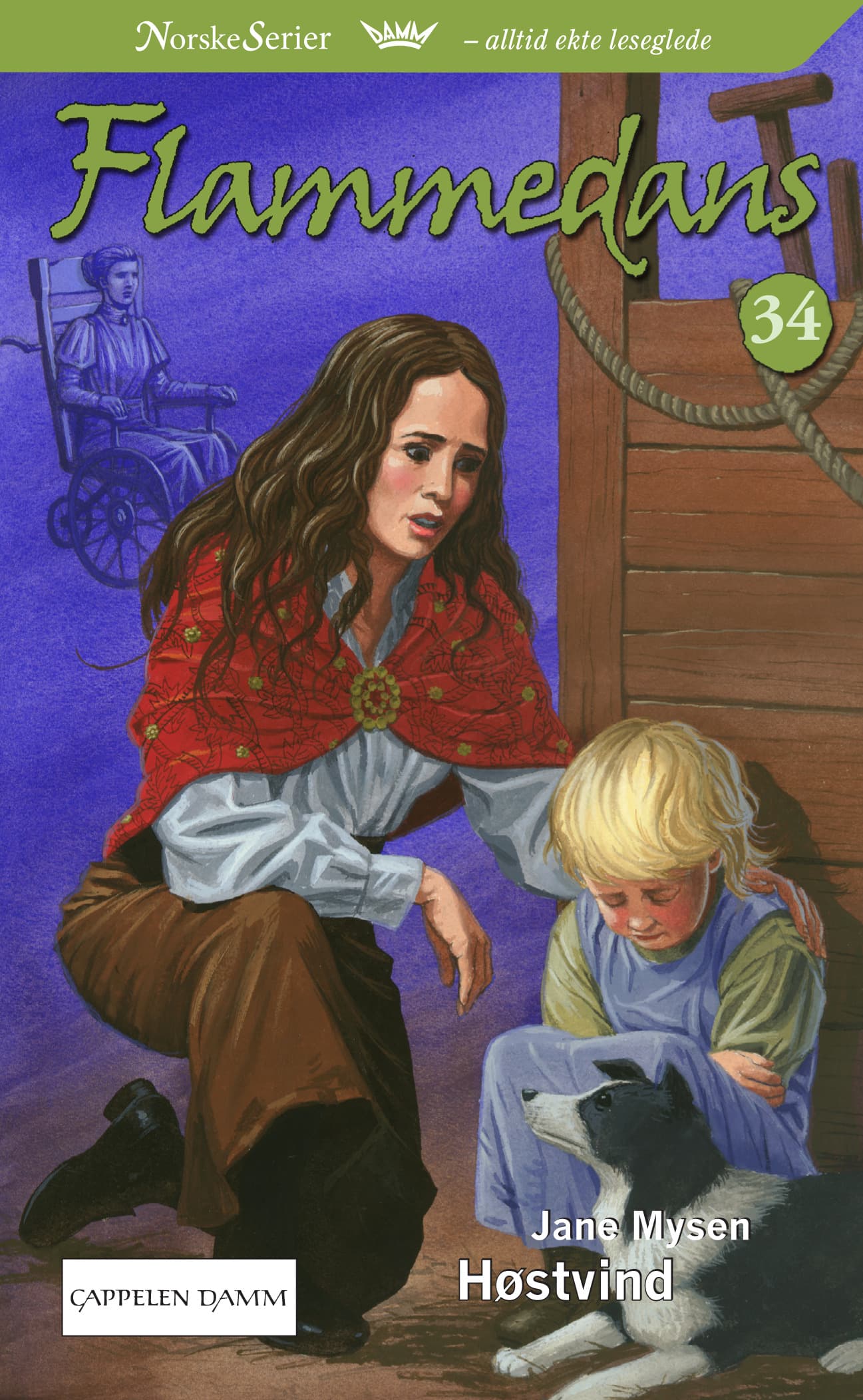 Omslag Høstvind av Jane Mysen (Ebok)