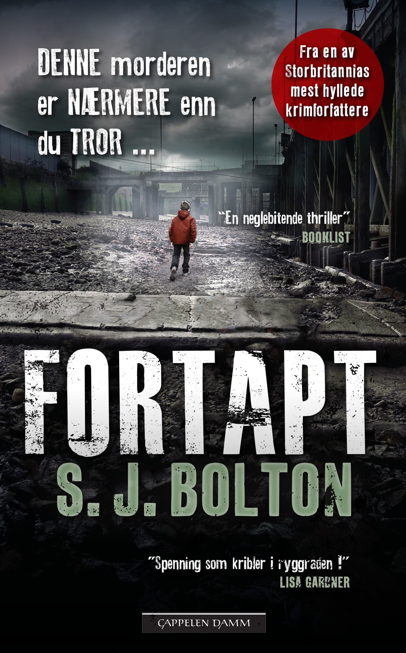 Omslag Fortapt av S.J. Bolton (Heftet)