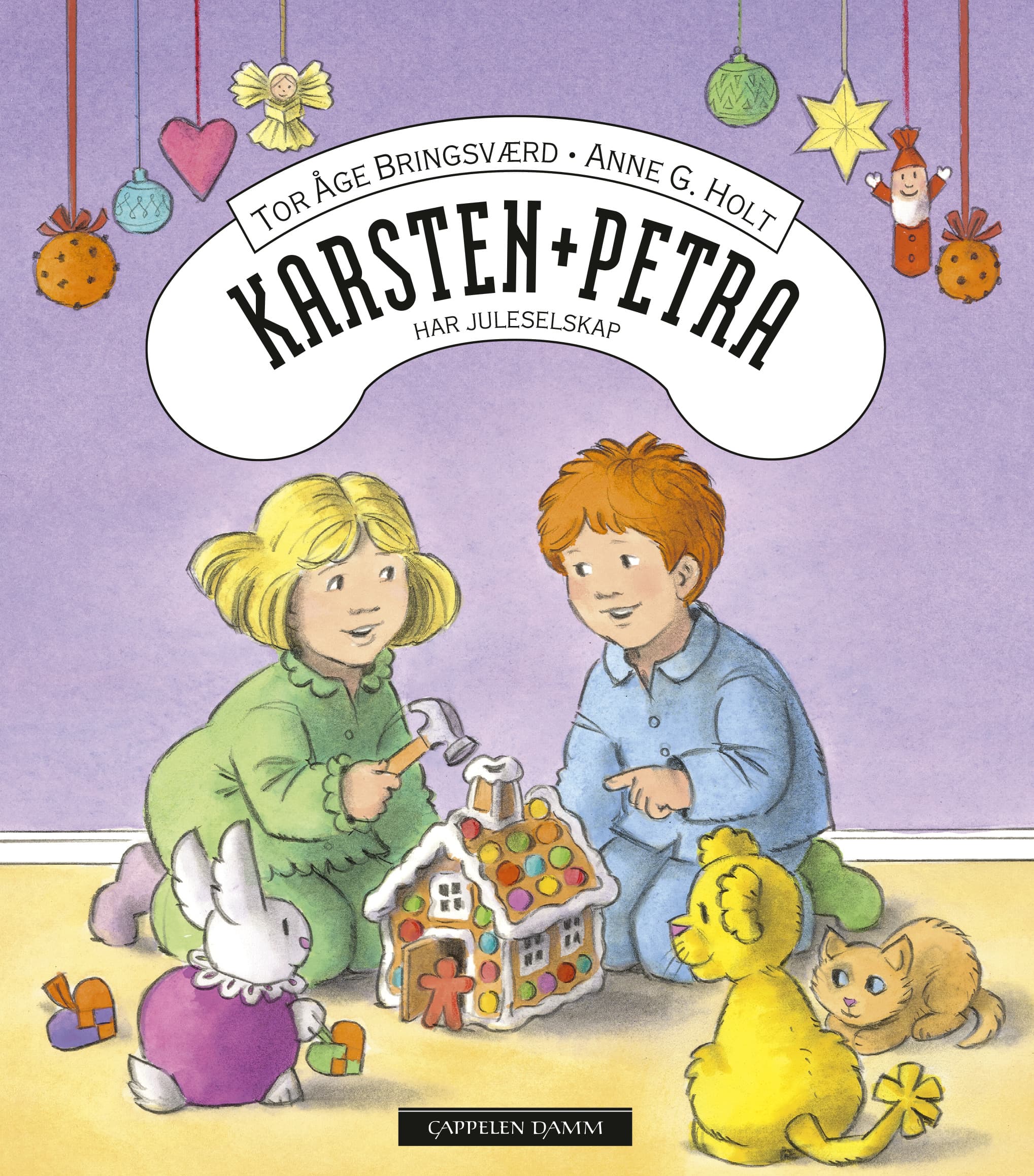 Omslag Karsten og Petra har juleselskap av Tor Åge Bringsværd (Ebok)