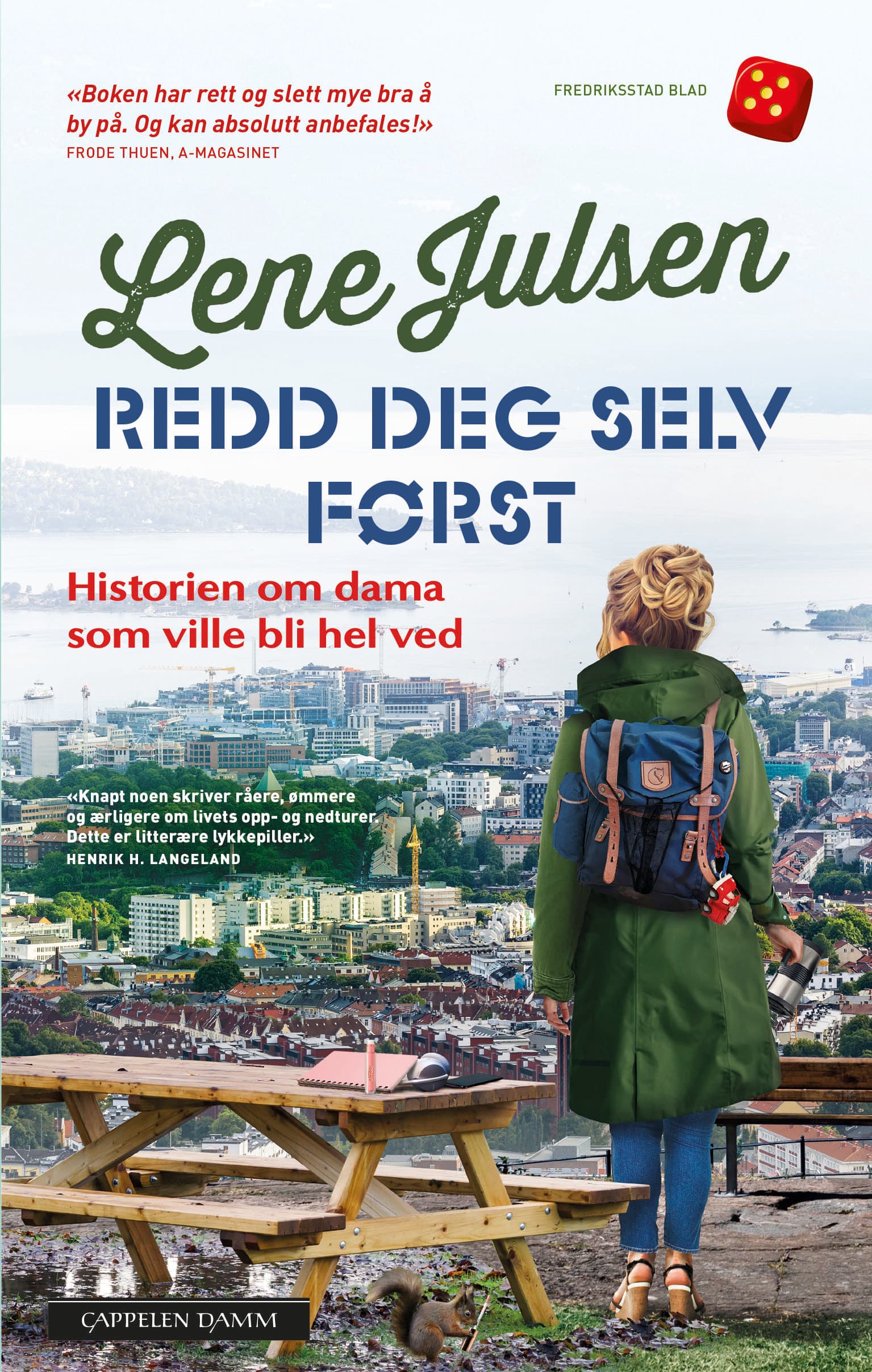Omslag Redd deg selv først av Lene Julsen (Innbundet)