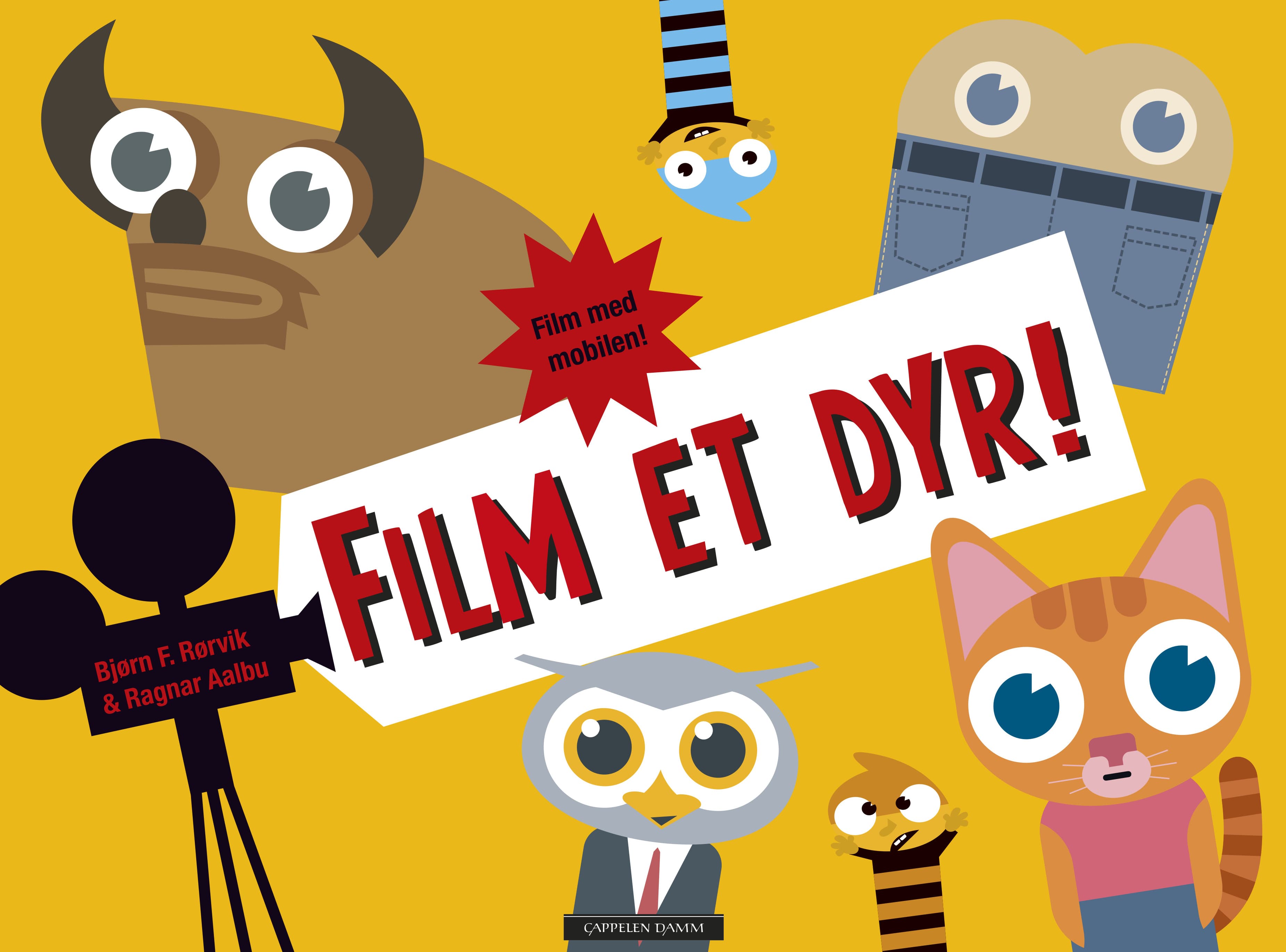 Omslag Film et dyr av Bjørn F. Rørvik (Eske)