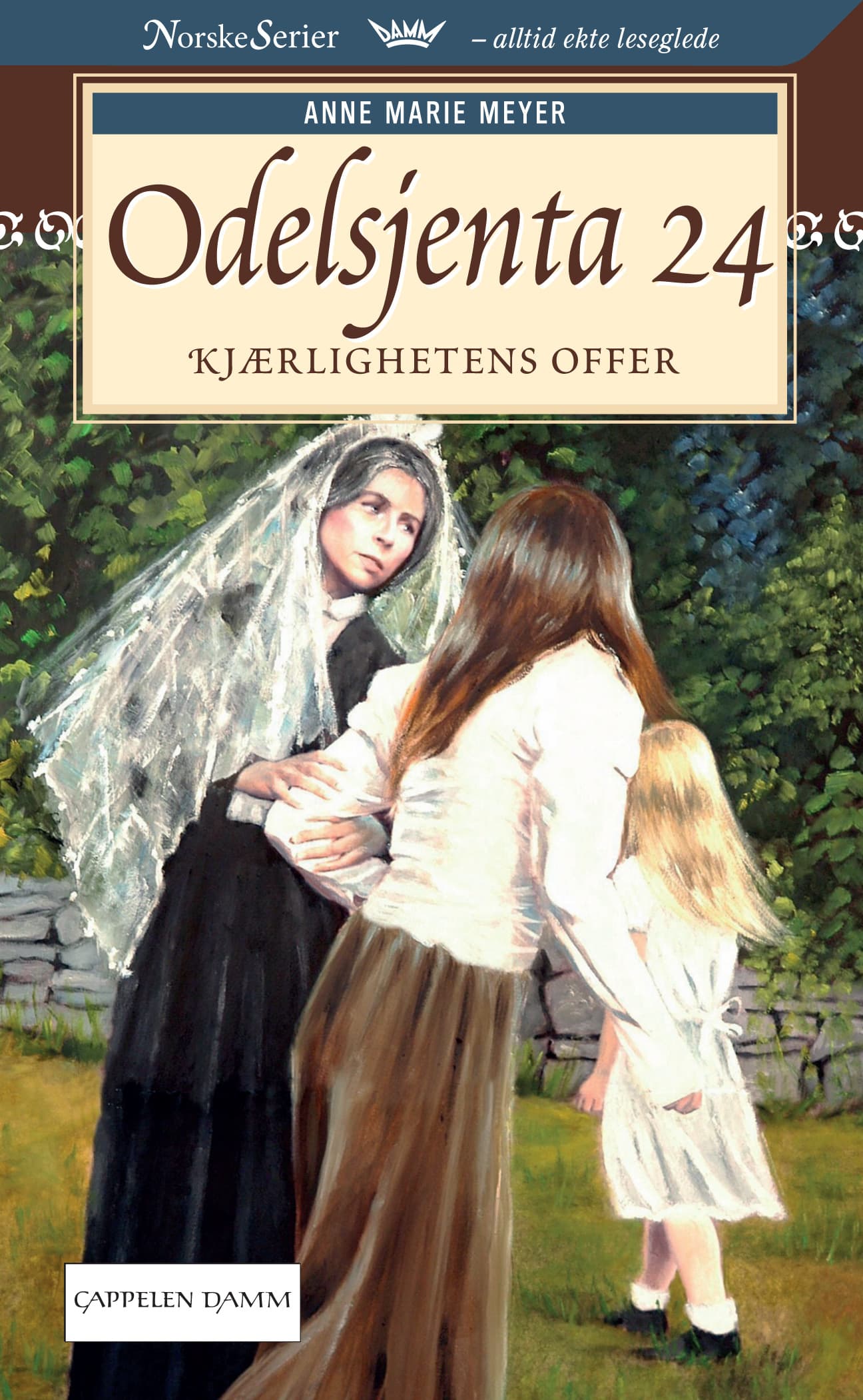 Omslag Kjærlighetens offer av Anne Marie Løvlie Meyer (Ebok)
