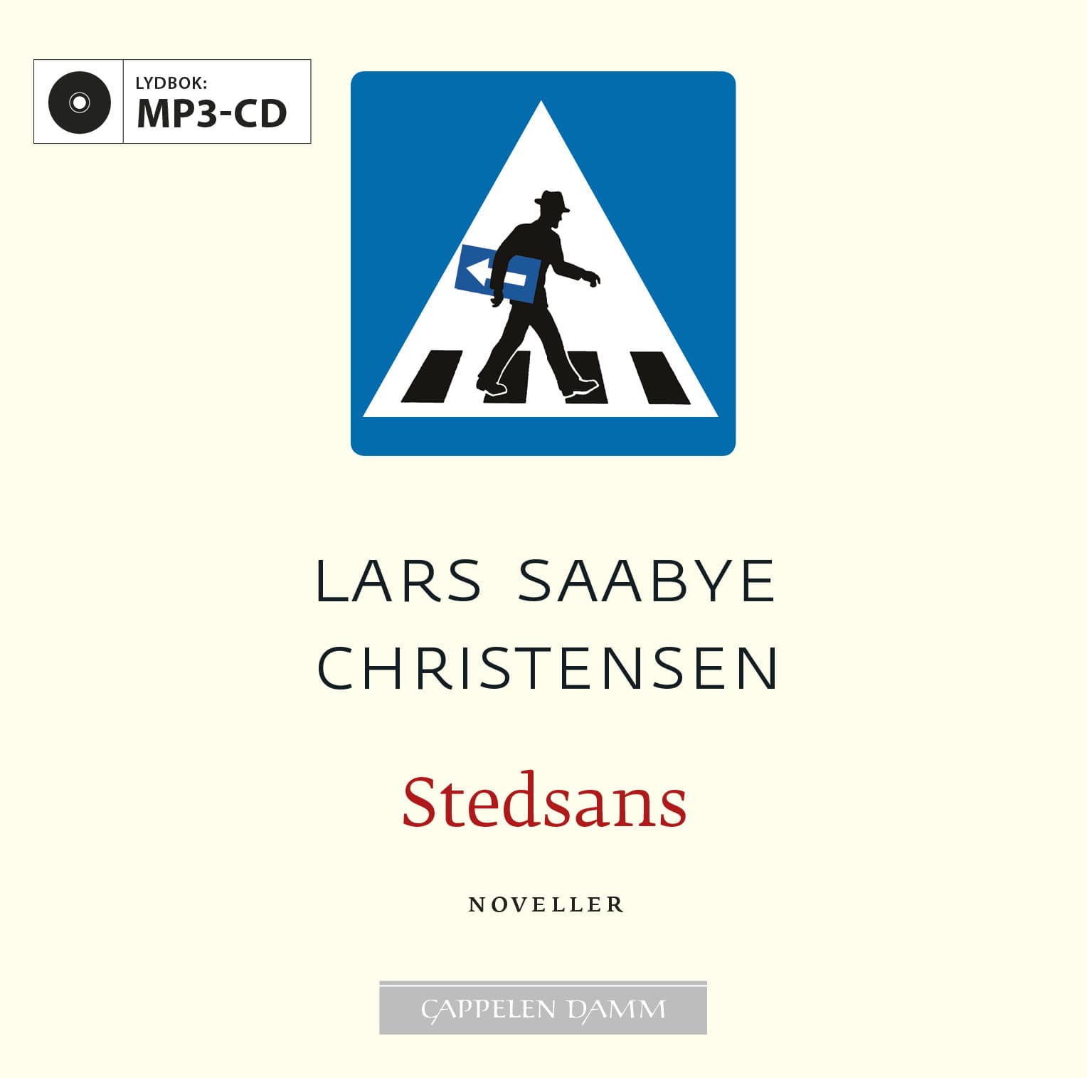 Omslag Stedsans av Lars Saabye Christensen (CD)