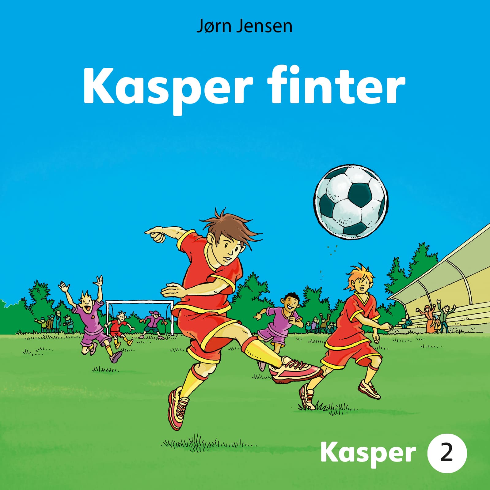 Omslag Kasper finter av Jørn Jensen (Lydbok)