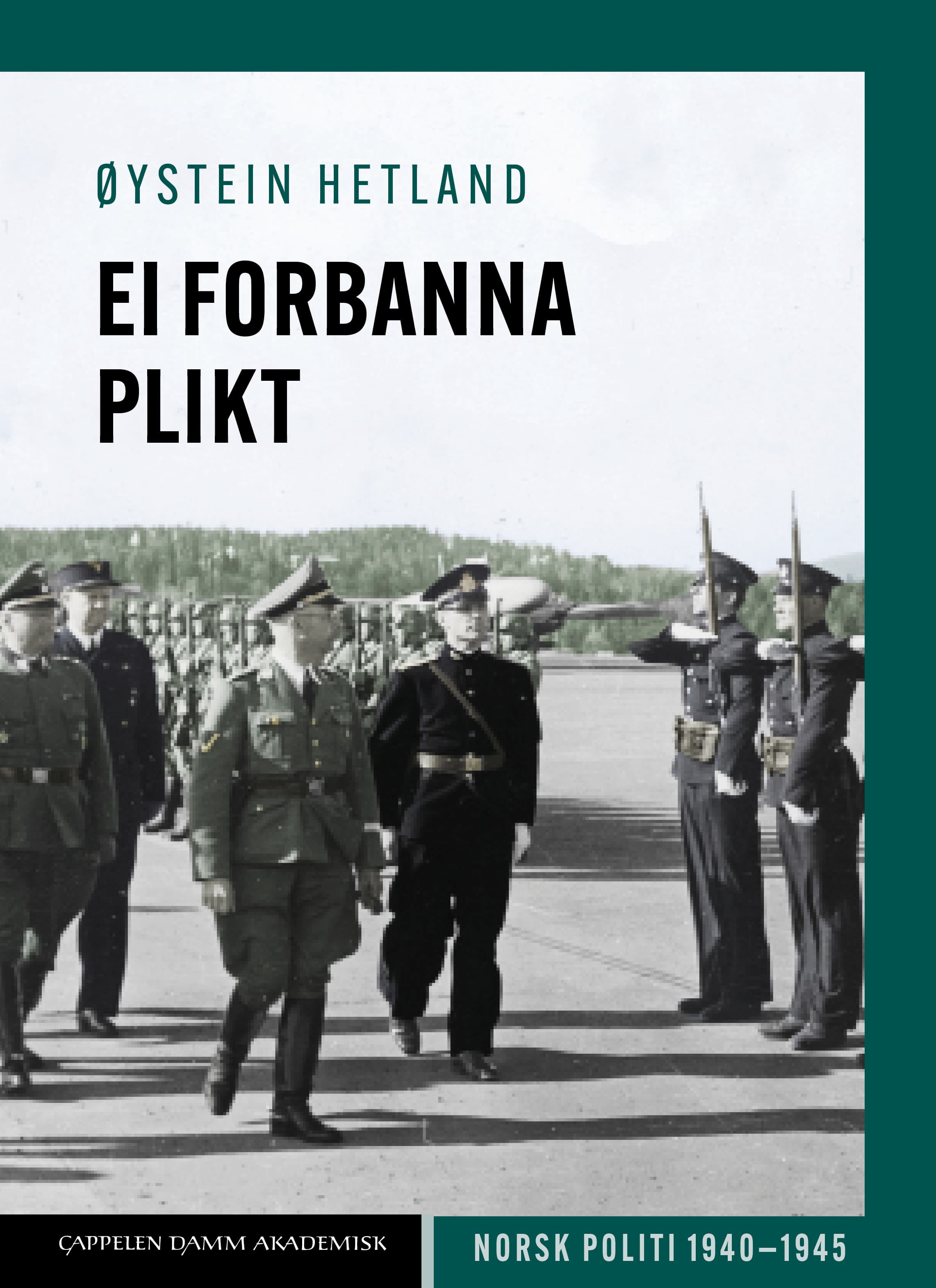 Omslag Ei forbanna plikt av Øystein Hetland (Ebok)