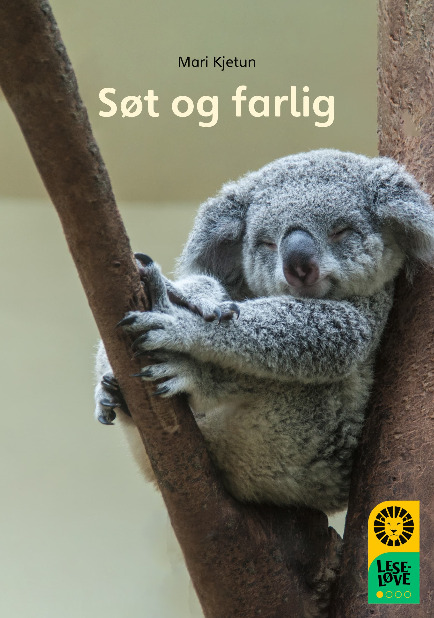 Omslag Leseløve nivå 1 - Søt og farlig av Mari Kjetun (Innbundet)