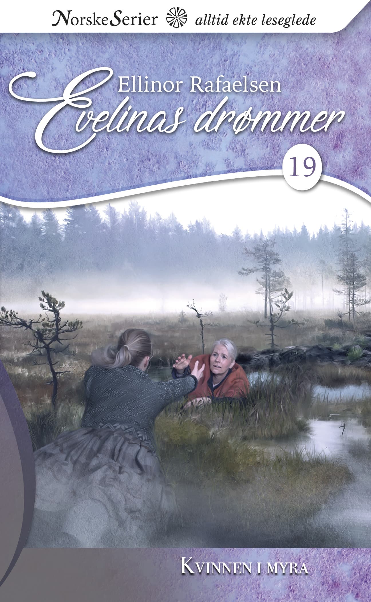 Omslag Kvinnen i myra av Ellinor Rafaelsen (Ebok)