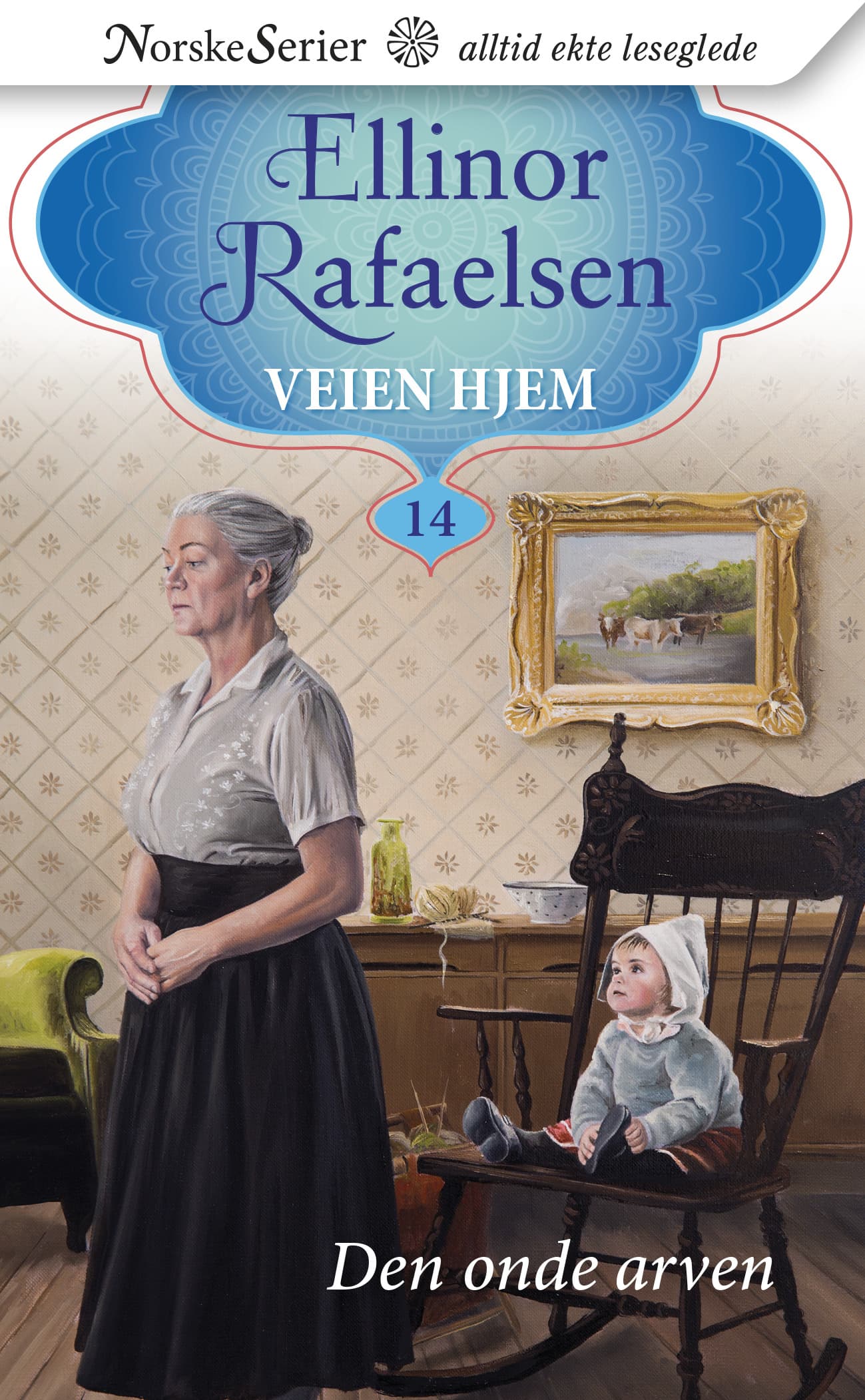 Omslag Den onde arven av Ellinor Rafaelsen (Ebok)