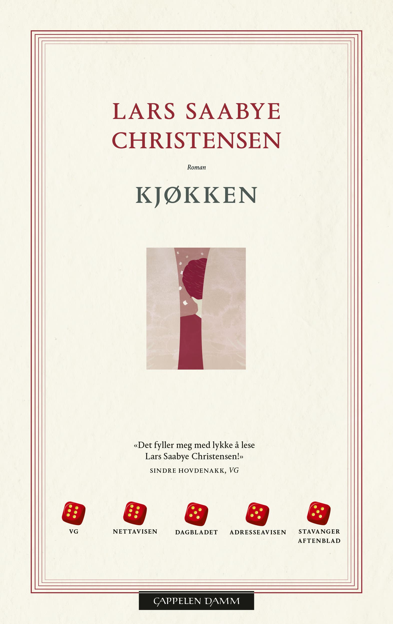 Omslag Kjøkken av Lars Saabye Christensen (Innbundet)