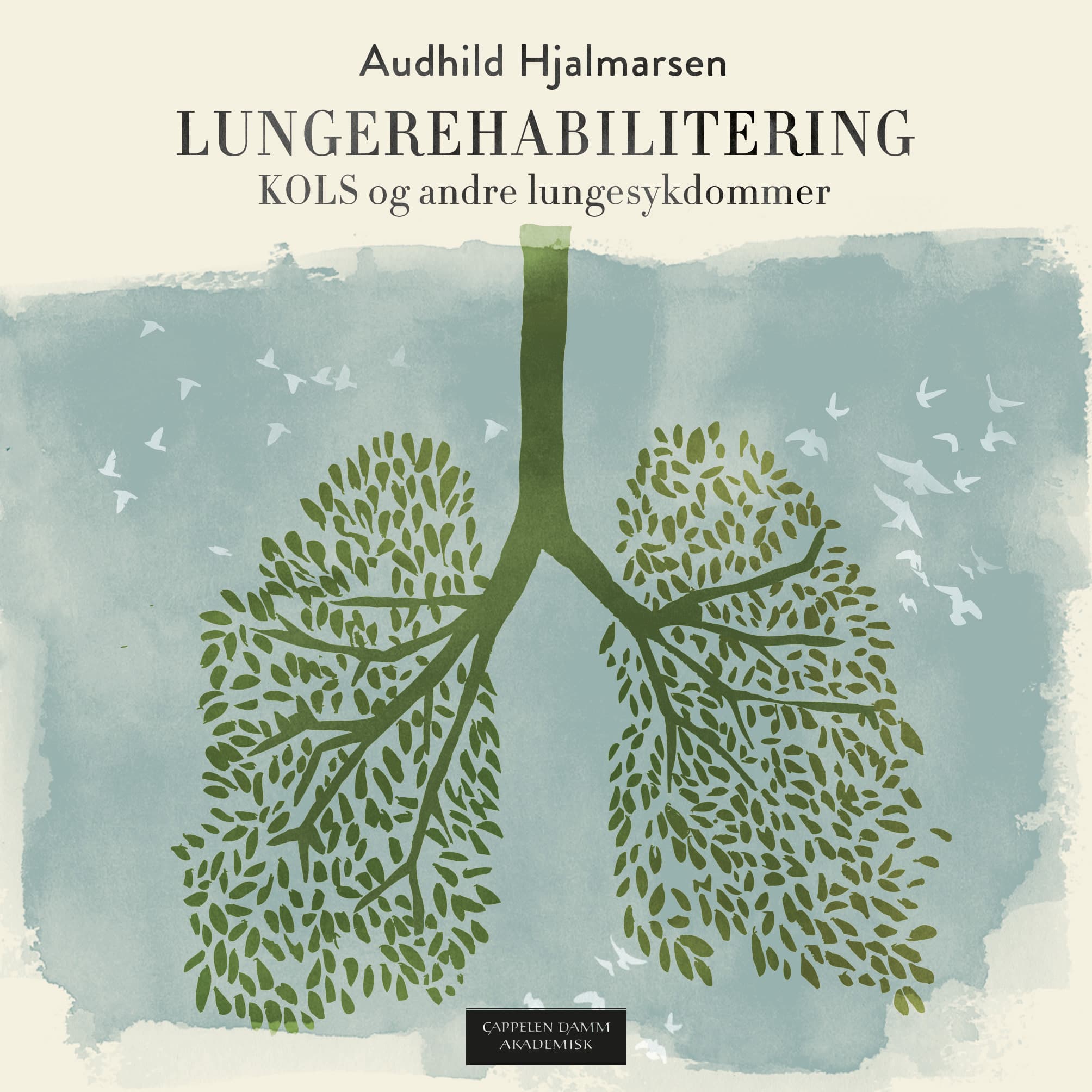 Omslag Lungerehabilitering av Audhild Hjalmarsen (Heftet)