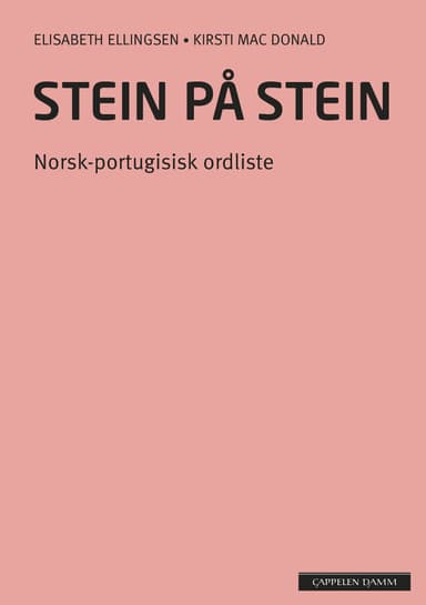 Stein på stein Norsk-portugisisk ordliste (2014)