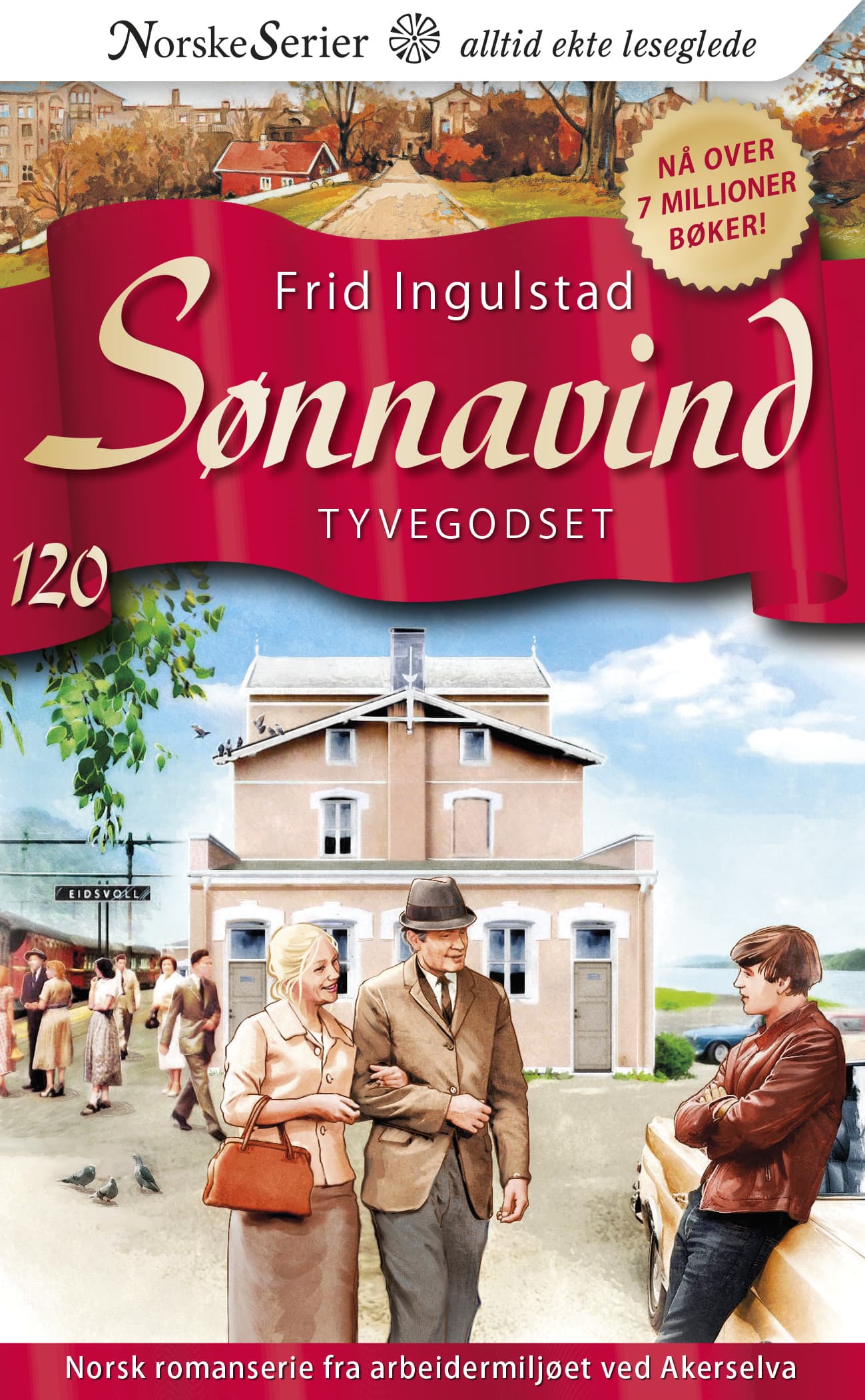 Omslag Tyvegodset av Frid Ingulstad (Heftet)
