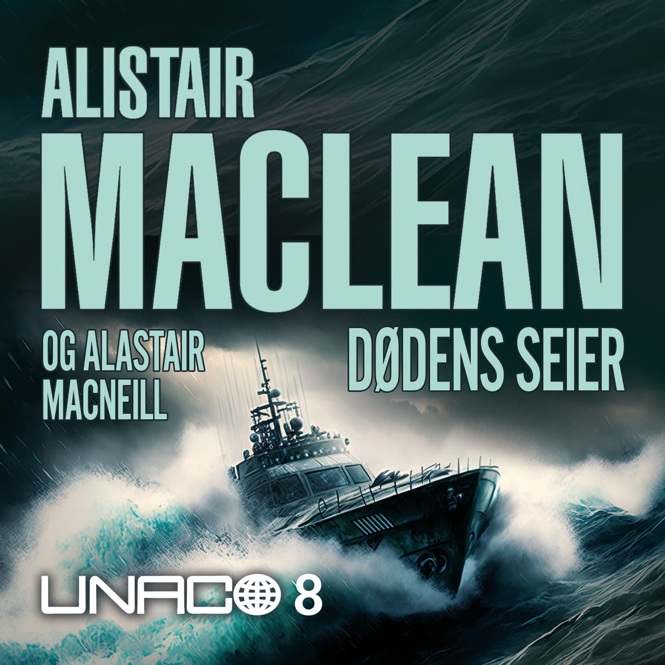 Omslag Dødens seier av Alistair MacLean og Alastair MacNeill (Lydbok)