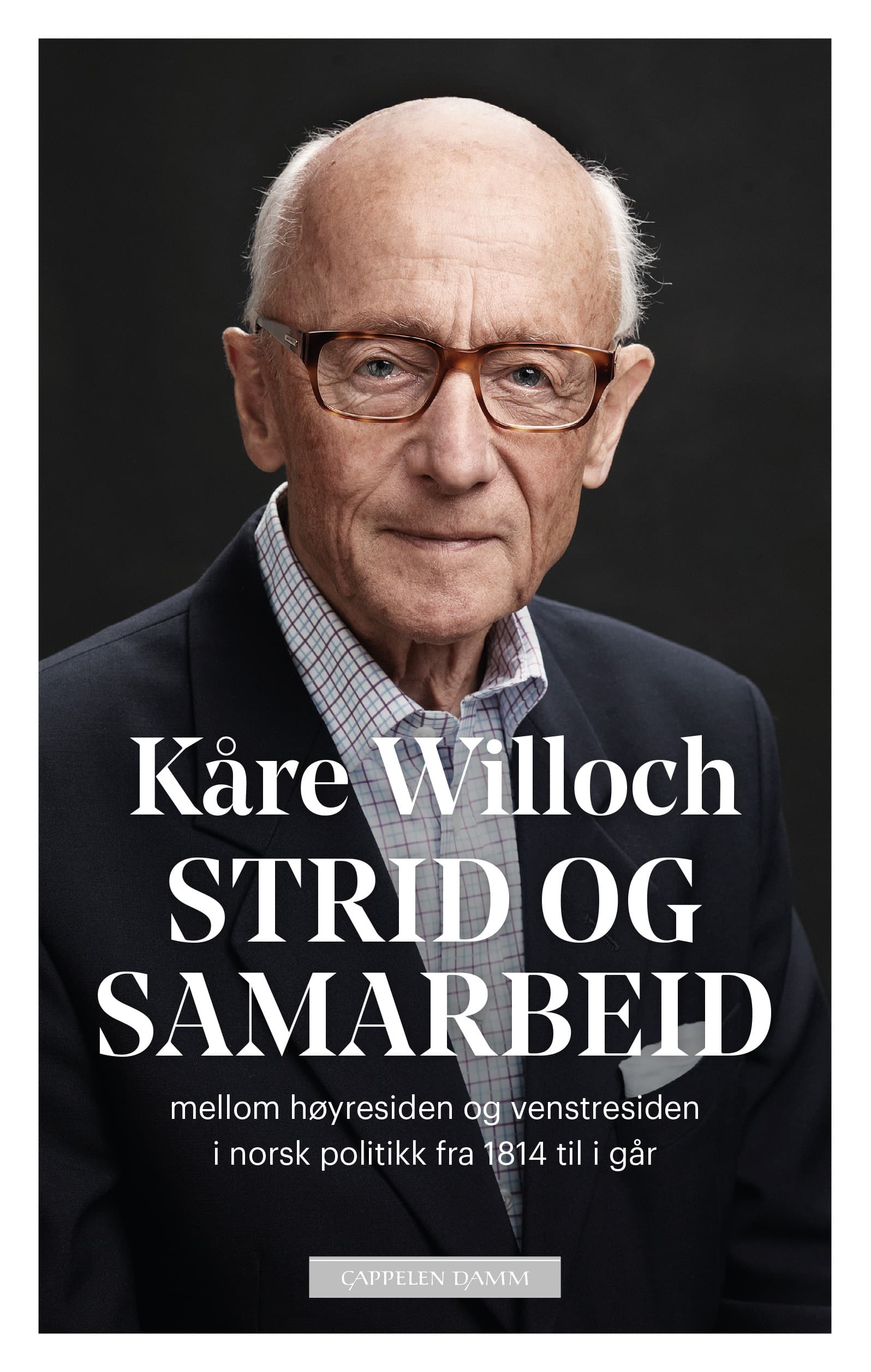 Omslag Strid og samarbeid av Kåre Willoch (Ebok)