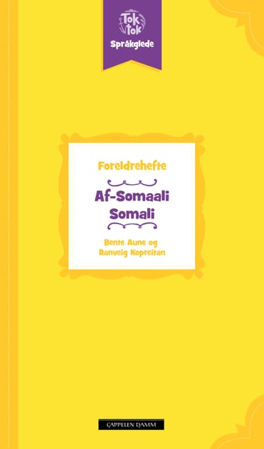 Toktok Språkglede Foreldrehefte Somali