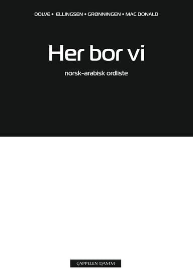 Her bor vi Norsk-arabisk ordliste