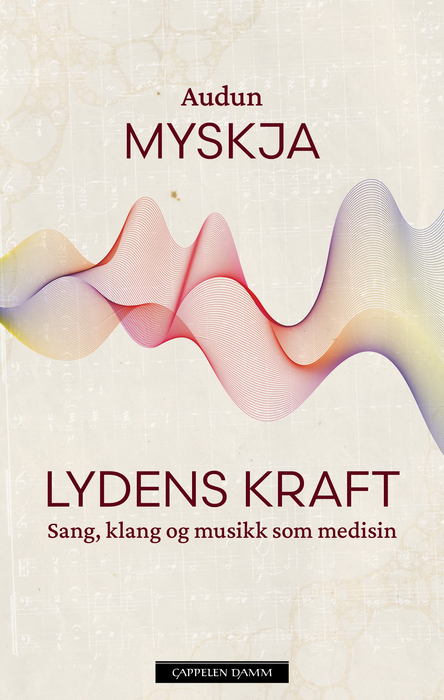 Omslag Lydens kraft av Audun Myskja (Innbundet)