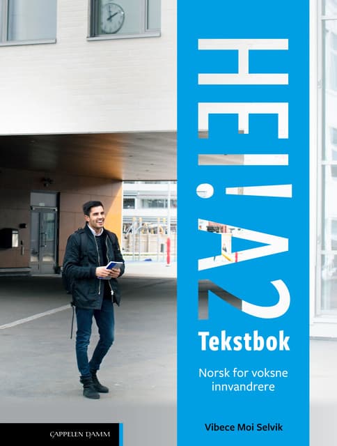 Omslag Hei! A2 Tekstbok (2022) av Vibece Moi Selvik (Heftet)