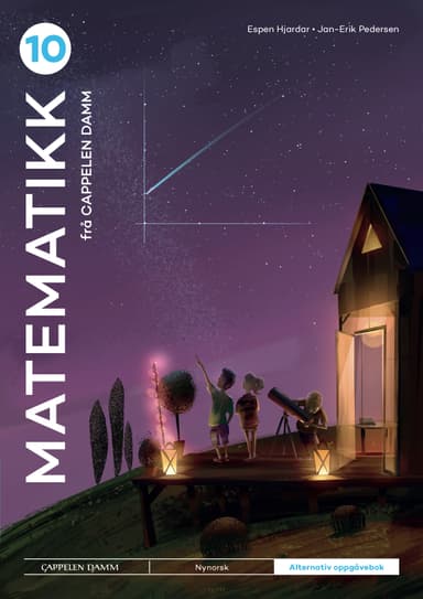 Matematikk 10 frå Cappelen Damm Alternativ oppgåvebok