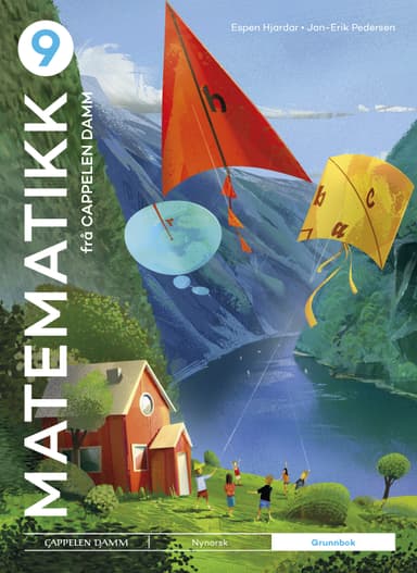 Matematikk 9 frå Cappelen Damm Grunnbok