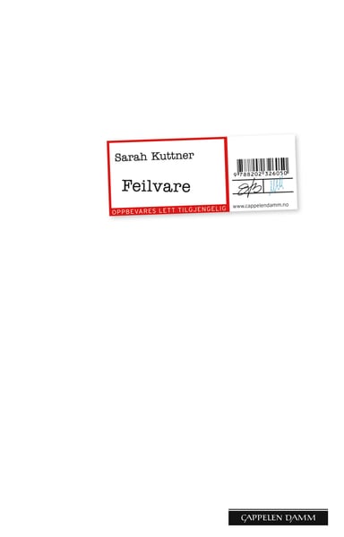 Omslag av "Feilvare"