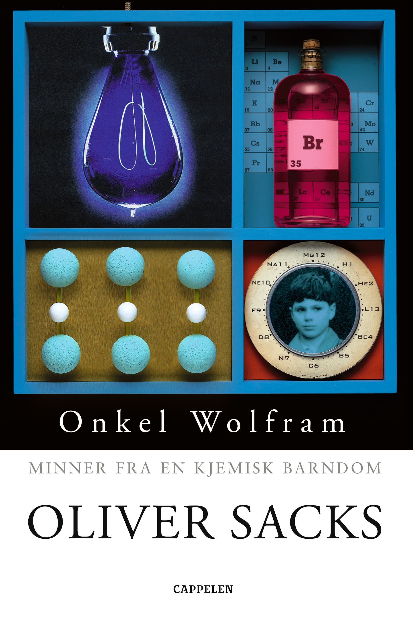 Omslag Onkel Wolfram av Oliver Sacks (Innbundet)