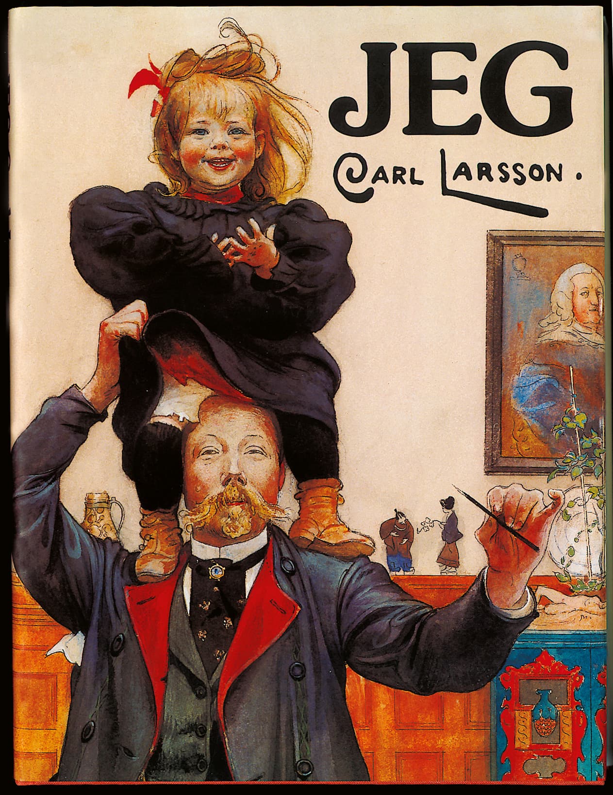 Omslag Jeg av Carl Larsson (Innbundet)