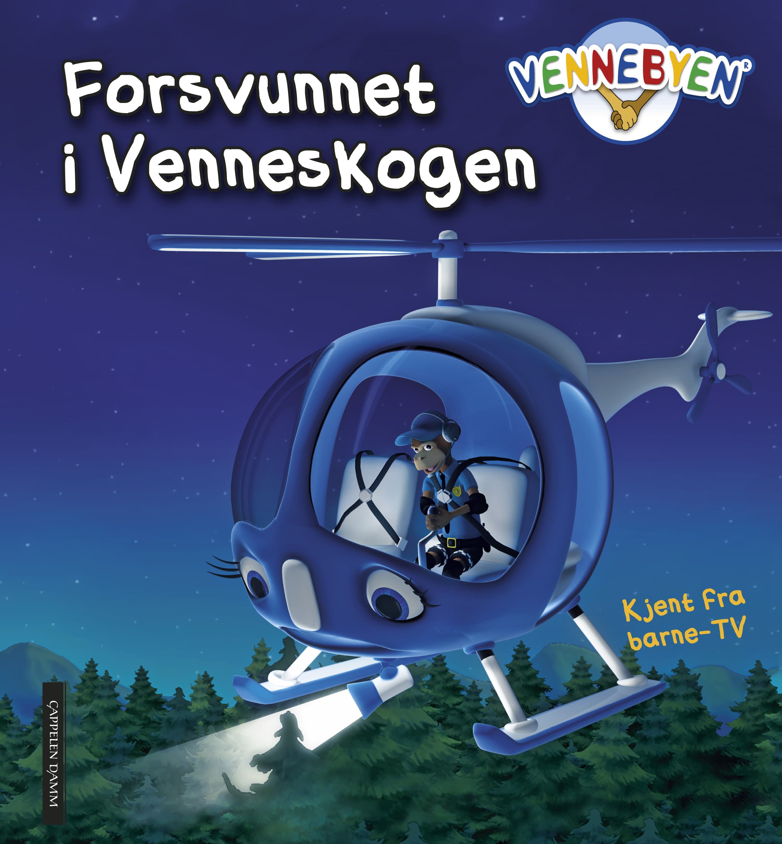 Omslag Vennebyen - Forsvunnet i Venneskogen av Carl Christian Hamre/ Creacon Entertainment AS (Innbundet)