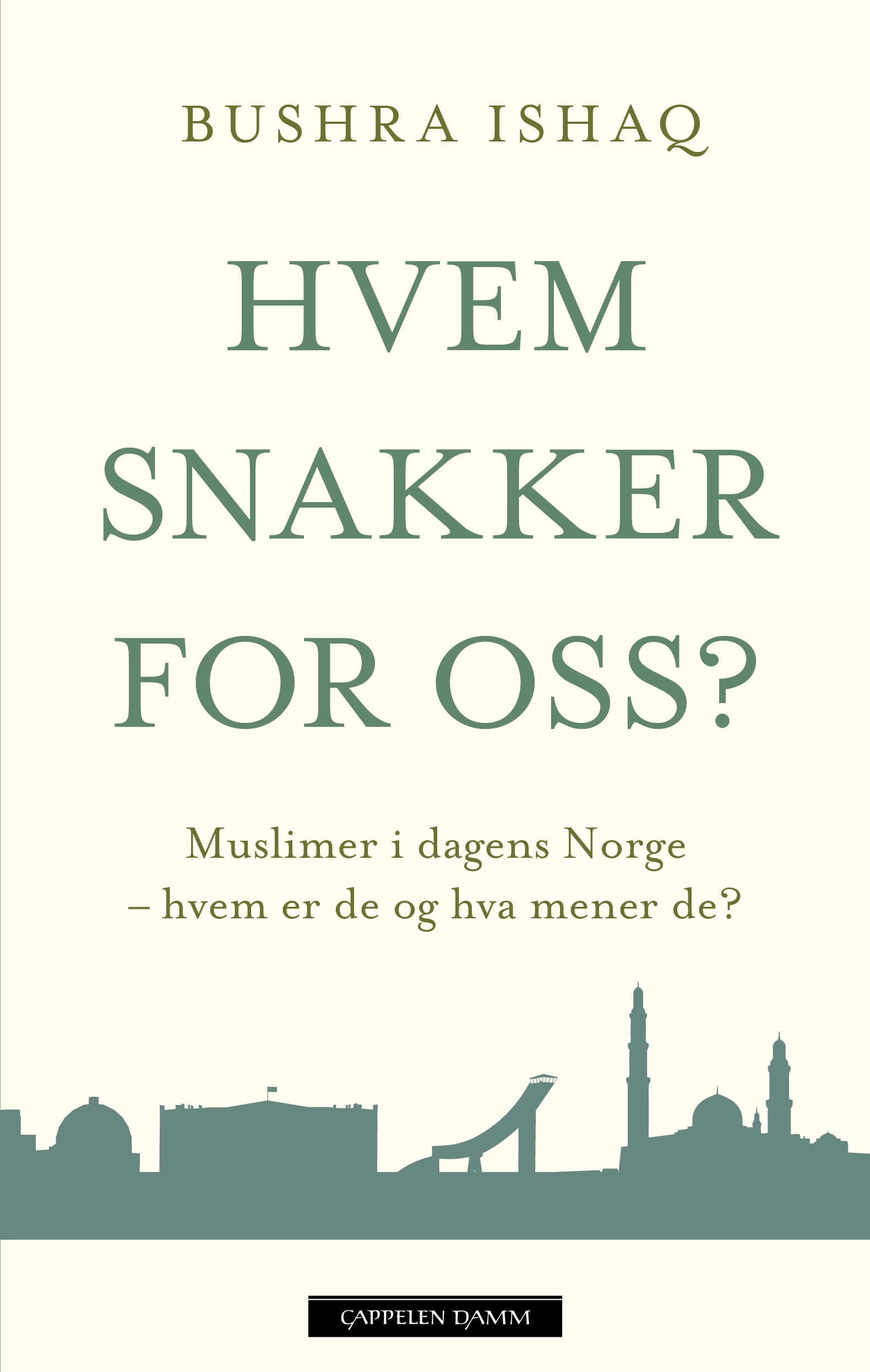 Omslag Hvem snakker for oss? av Bushra Ishaq (Ebok)