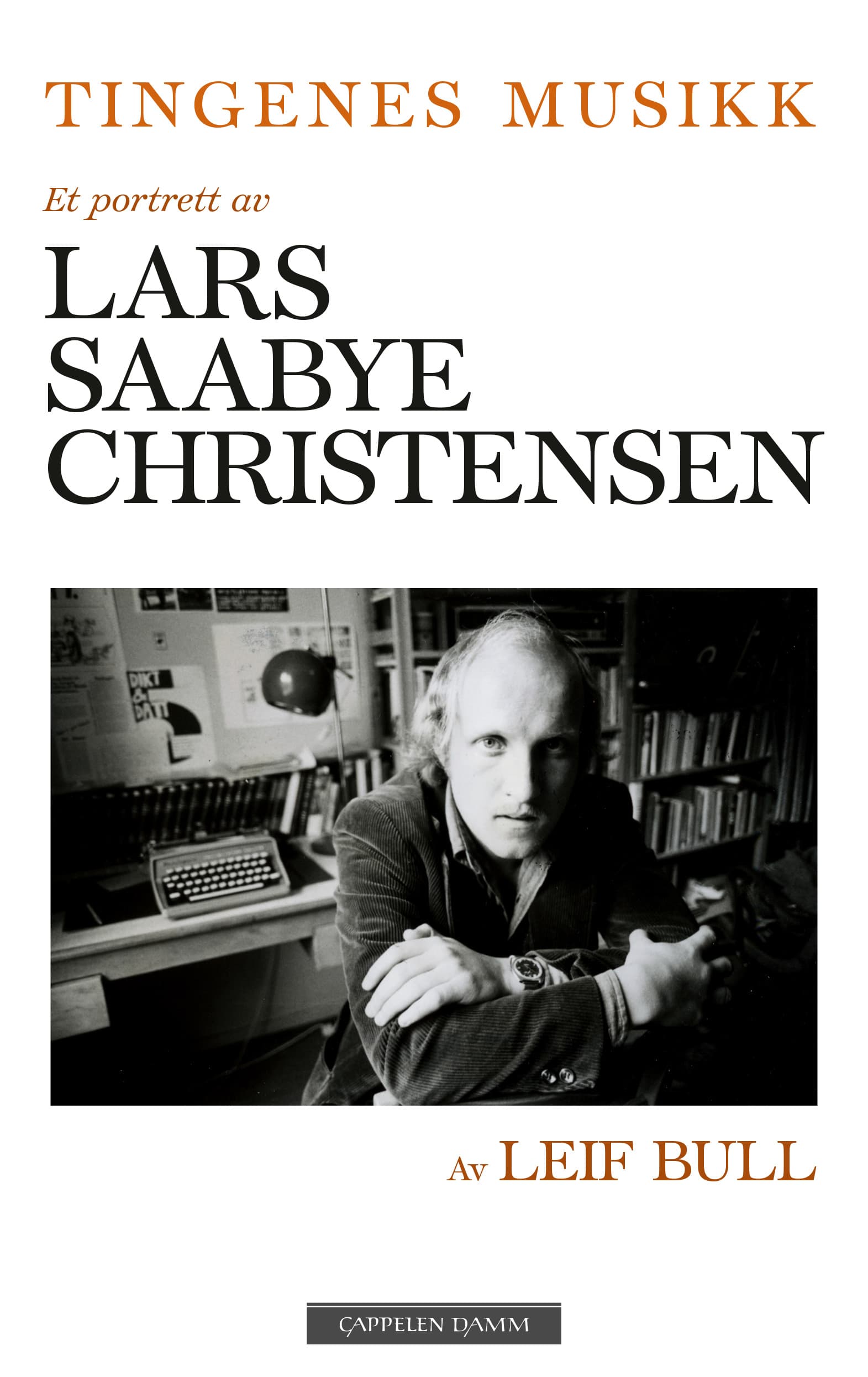Omslag Tingenes musikk av Leif Bull (Innbundet)