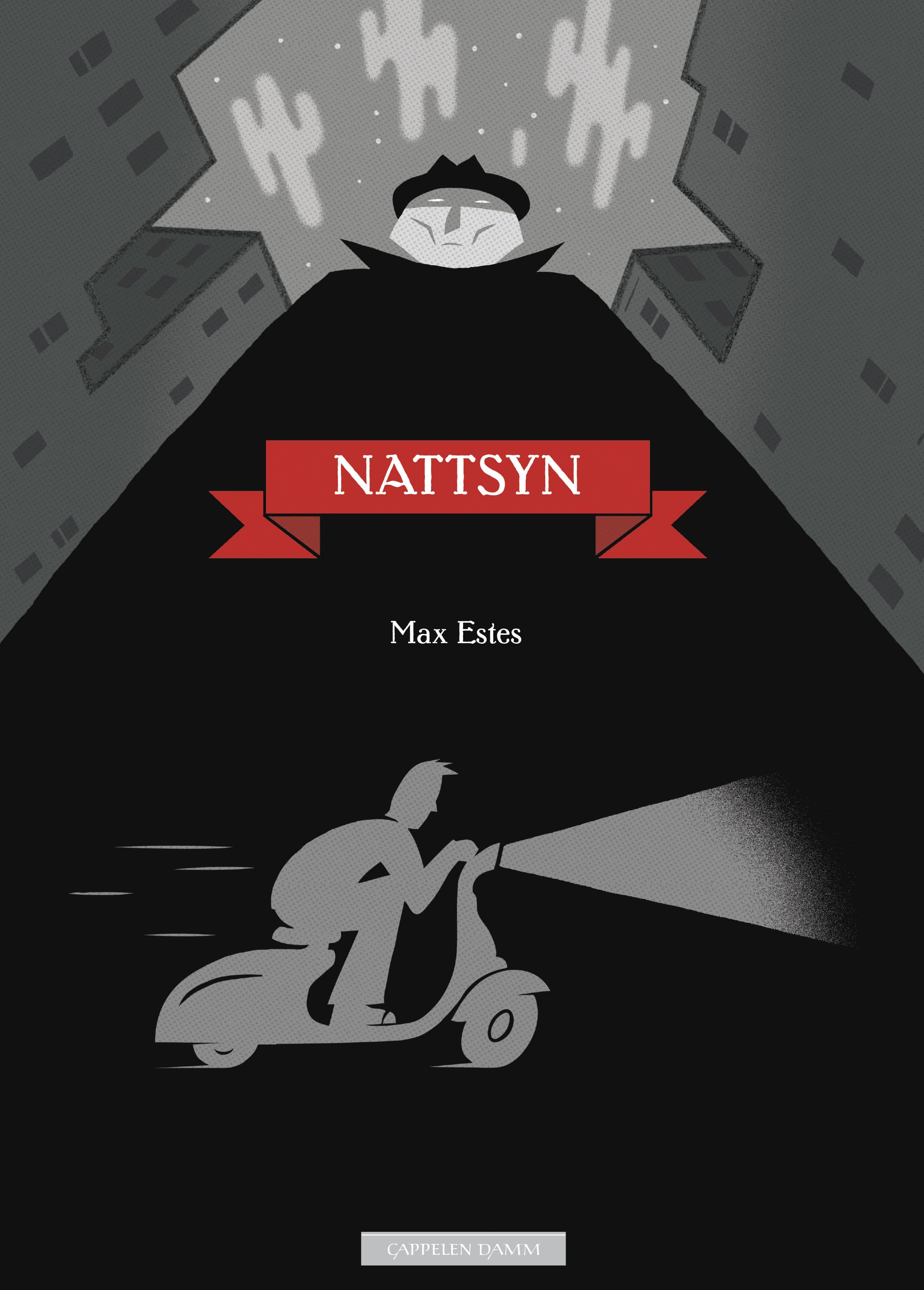 Omslag Nattsyn av Max Estes (Innbundet)