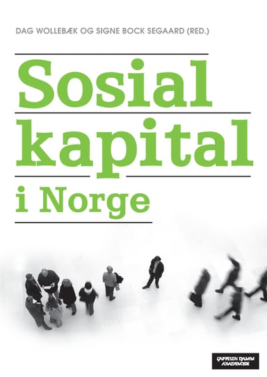 Omslag av "Sosial kapital i Norge"