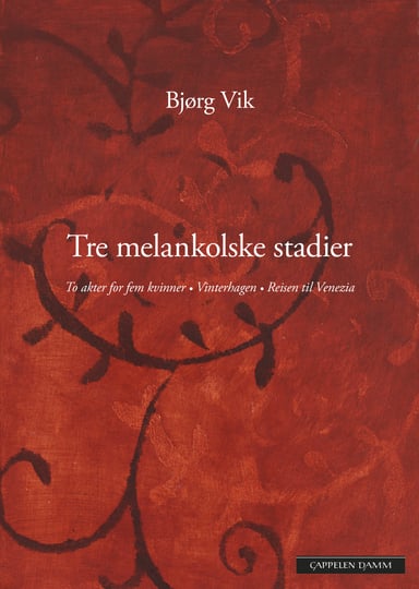 Omslag av "Tre melankolske stadier"