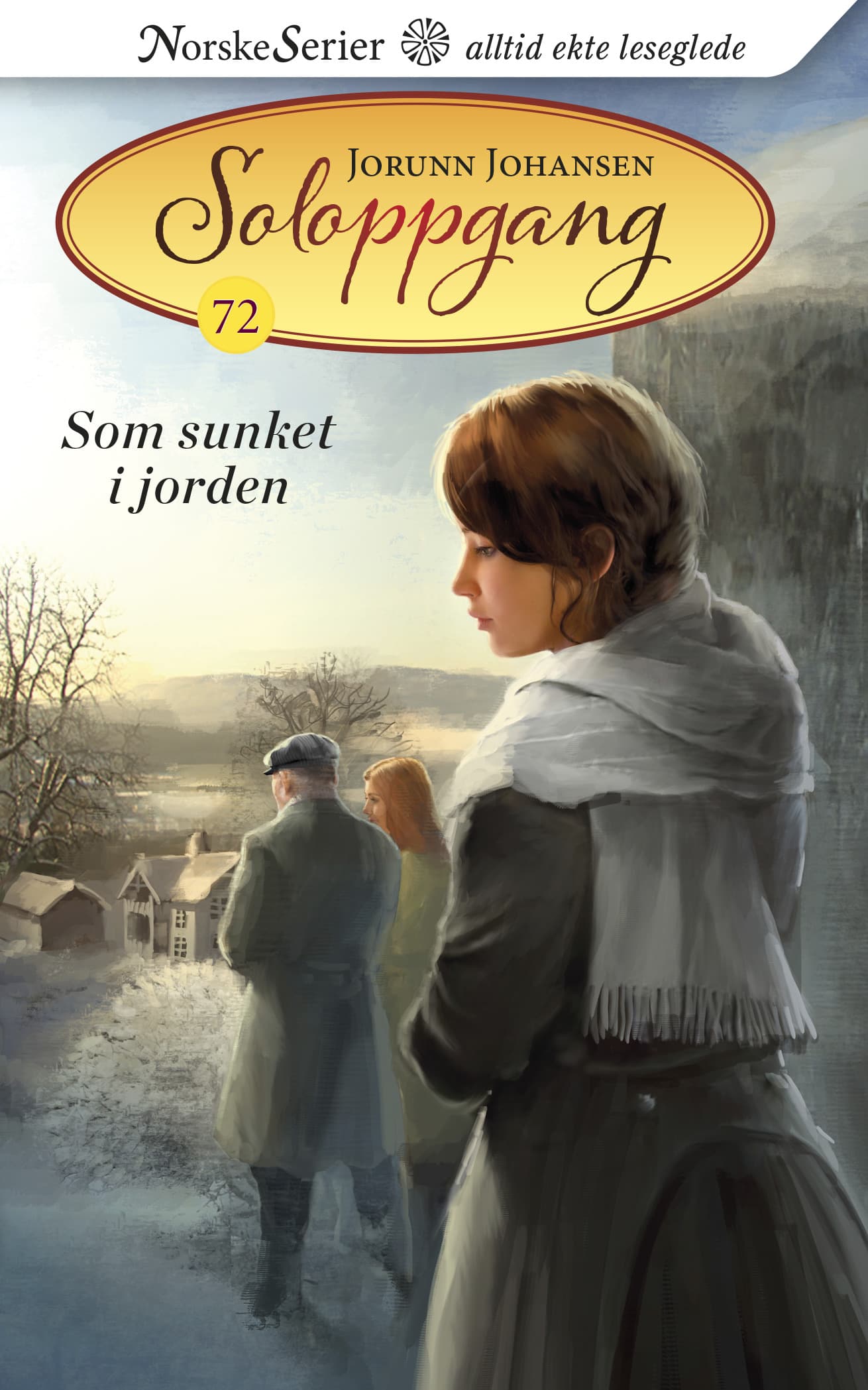 Omslag Som sunket i jorden av Jorunn Johansen (Heftet)