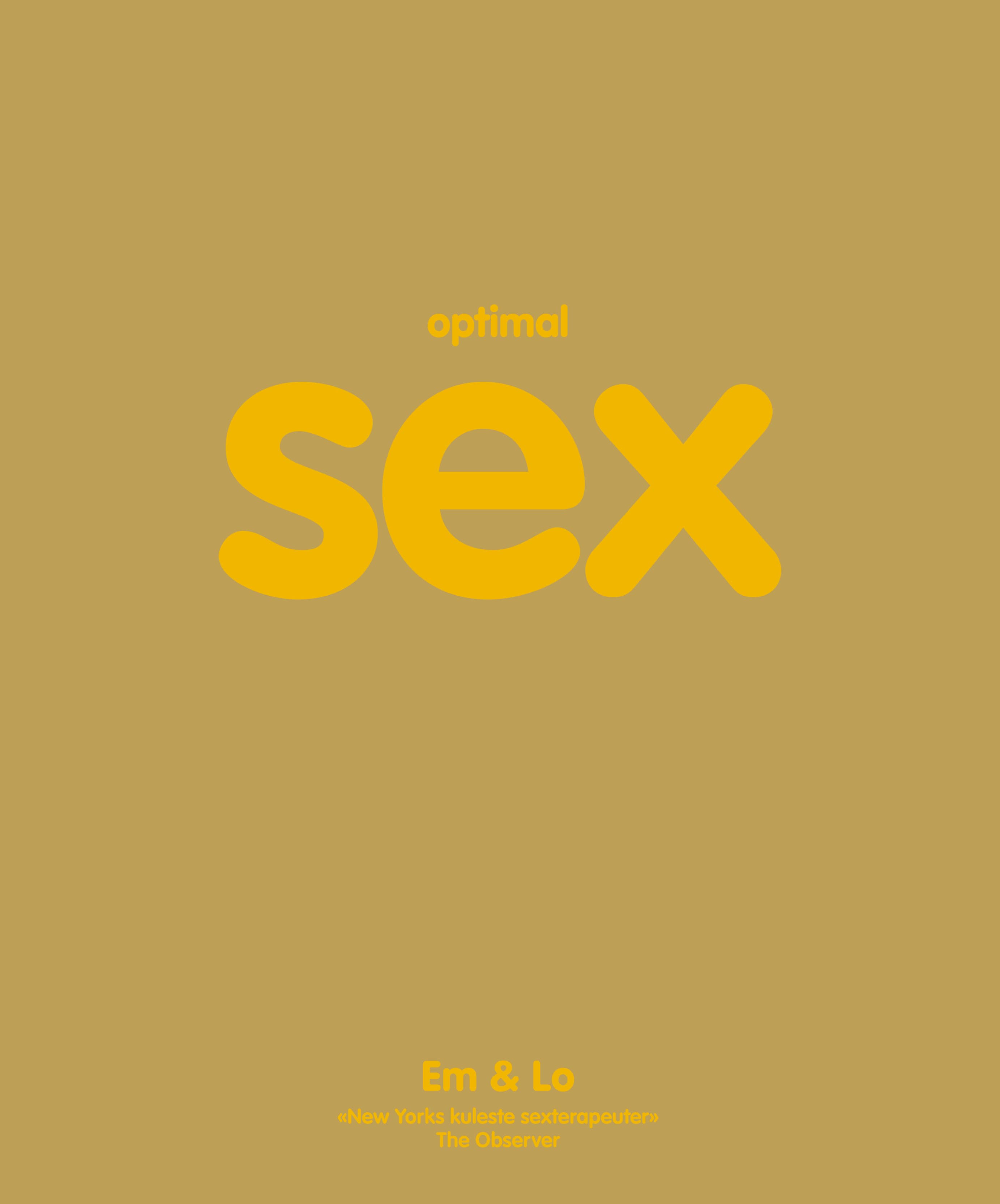 Omslag Optimal sex av Em & Lo (Innbundet)