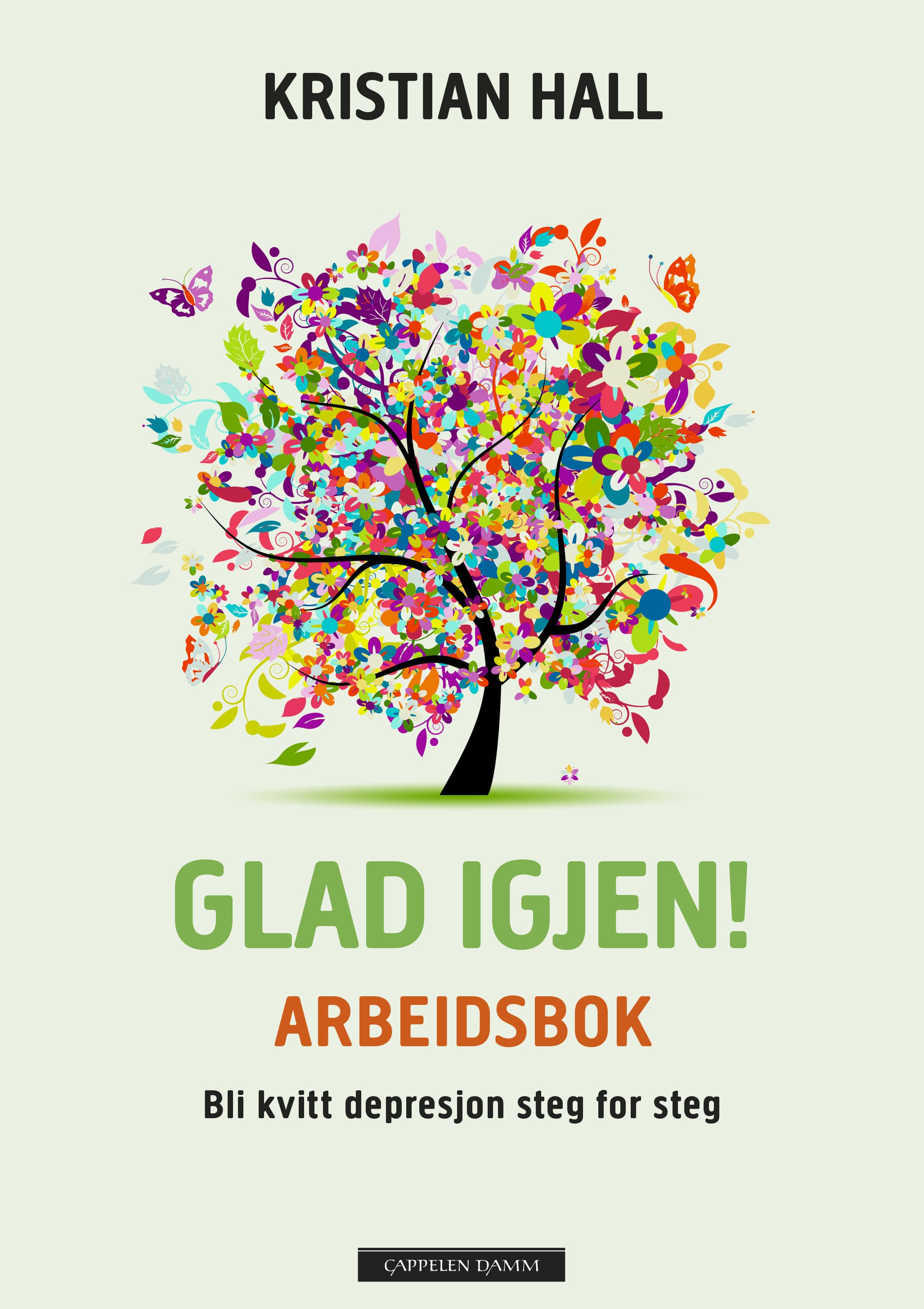 Omslag Glad igjen! Arbeidsbok av Kristian Hall (Innbundet)