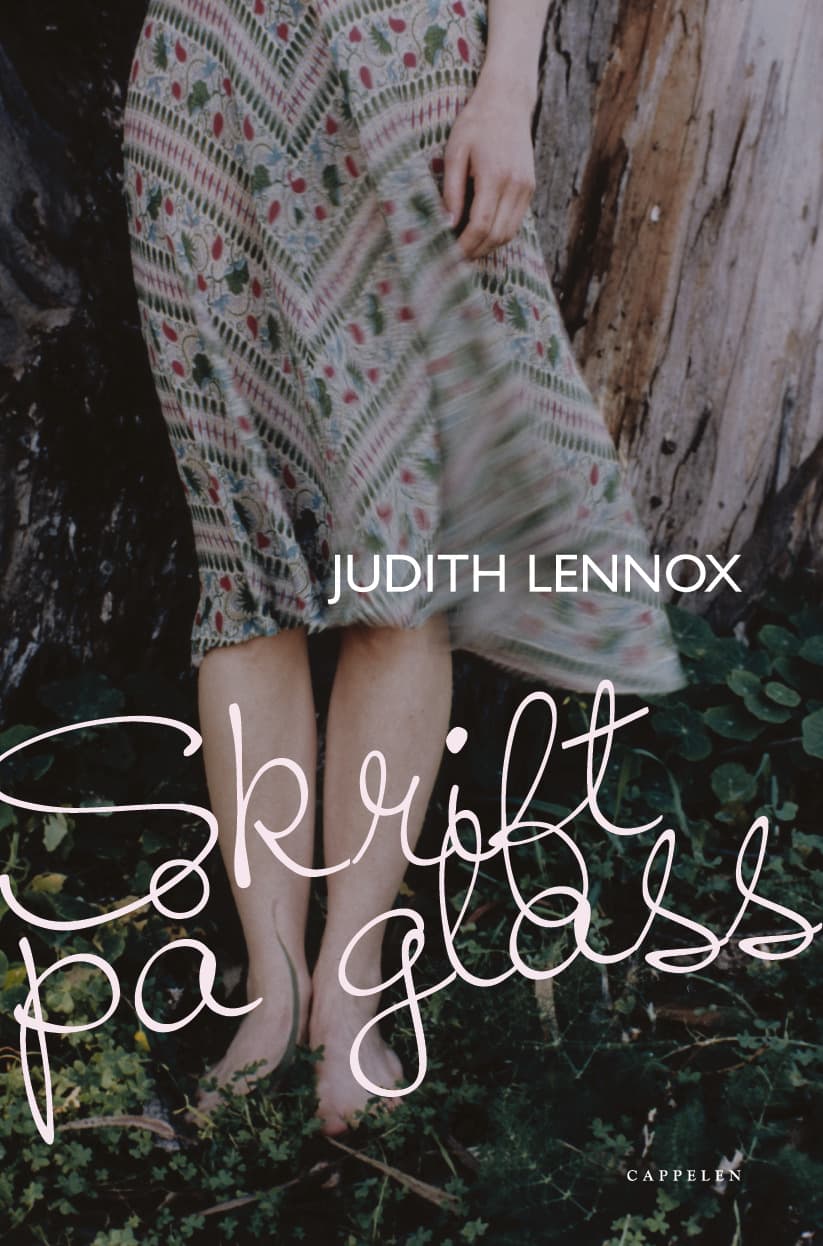 Omslag Skrift på glass av Judith Lennox (Innbundet)