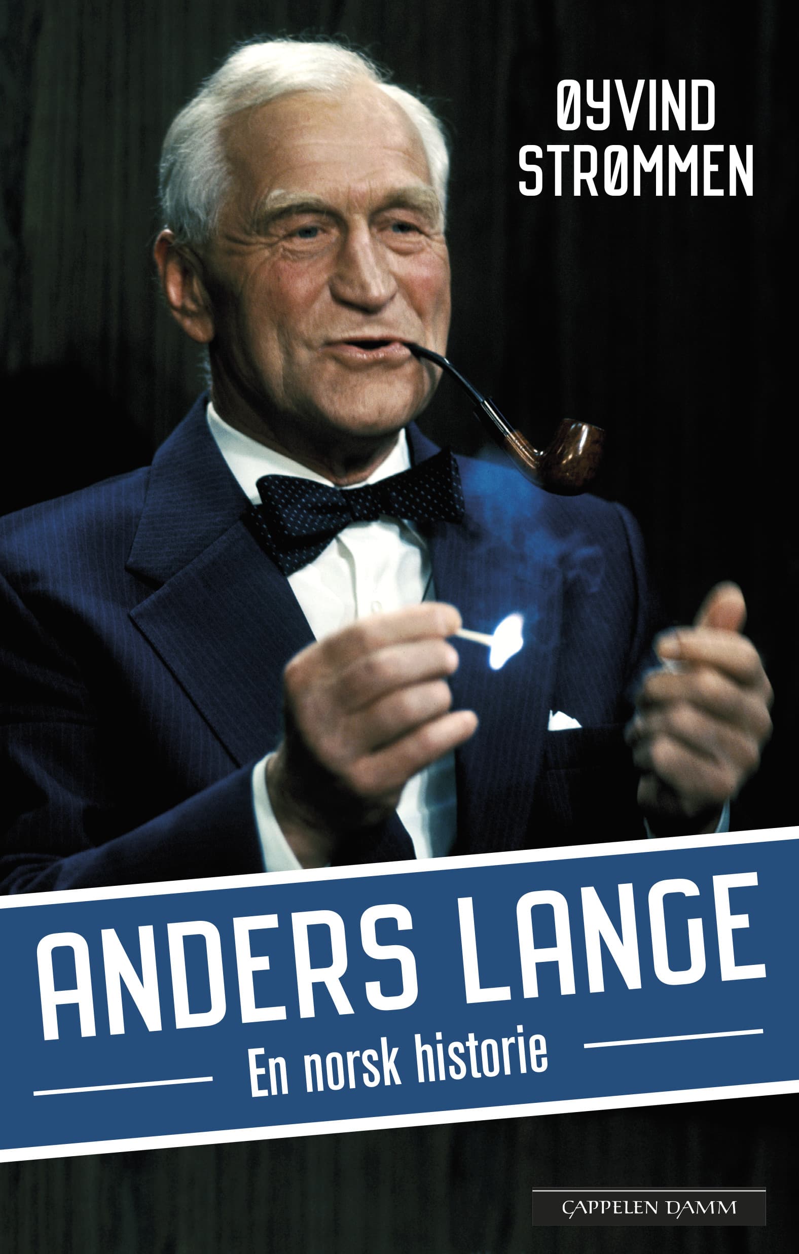 Omslag Anders Lange av Øyvind Strømmen (Innbundet)