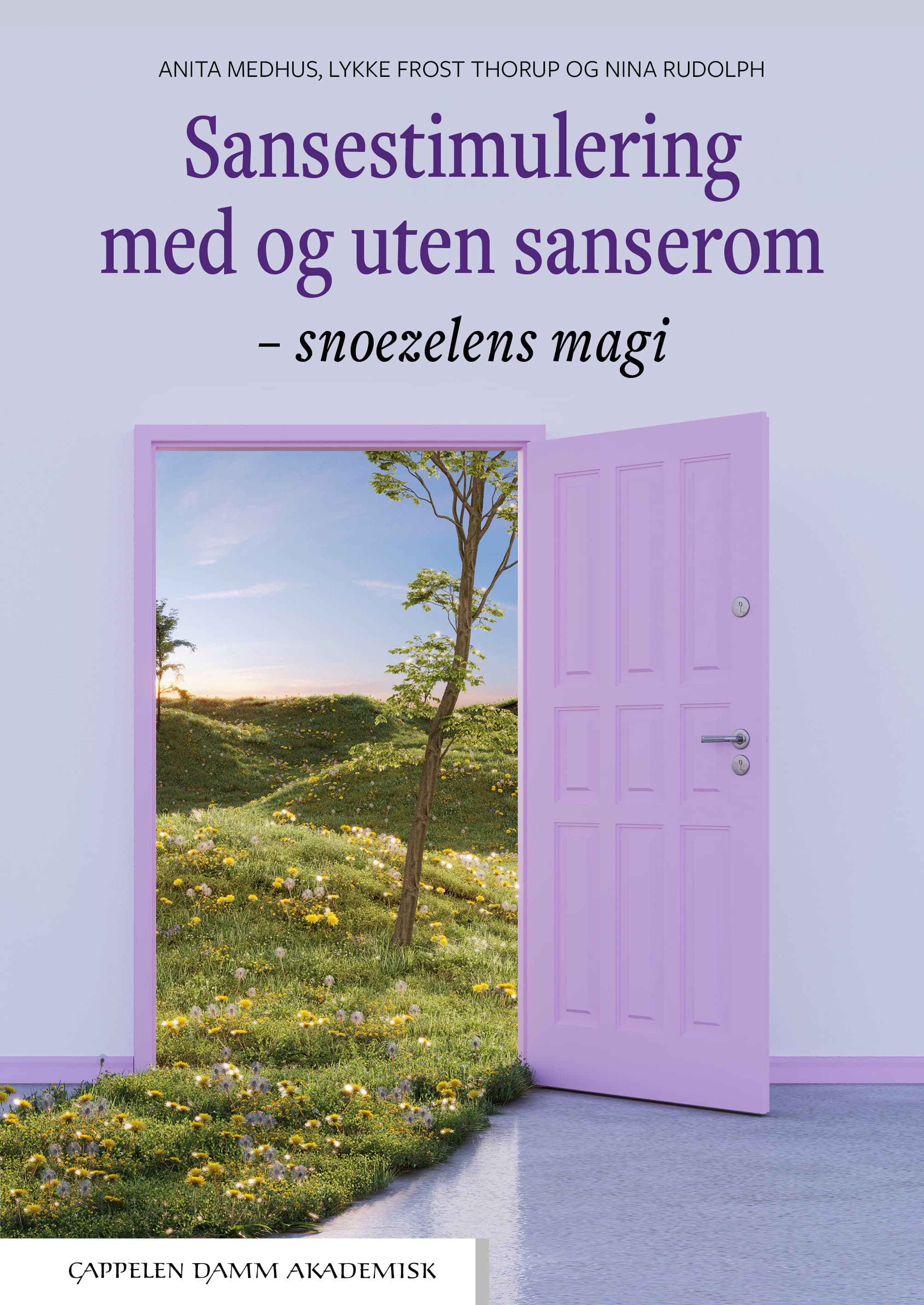 Omslag Sansestimulering med og uten sanserom av Anita Medhus, Nina Sophie Rudolph og Lykke Frost Thorup (Ebok)