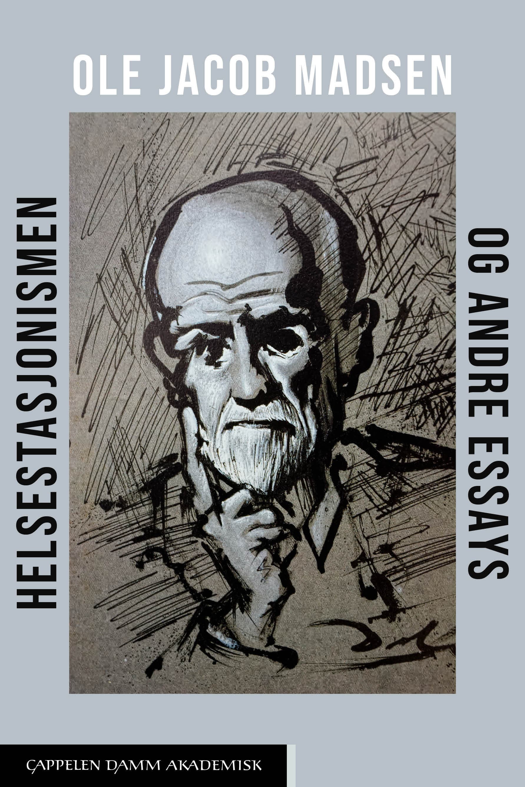 Omslag Helsestasjonismen og andre essays av Ole Jacob Madsen (Ebok)