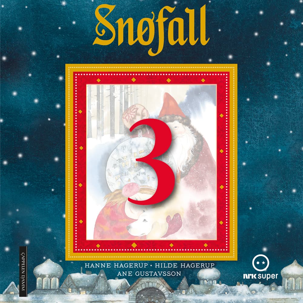 Omslag Snøfall 3. desember av Hanne Hagerup og Hilde Hagerup (Lydbok)
