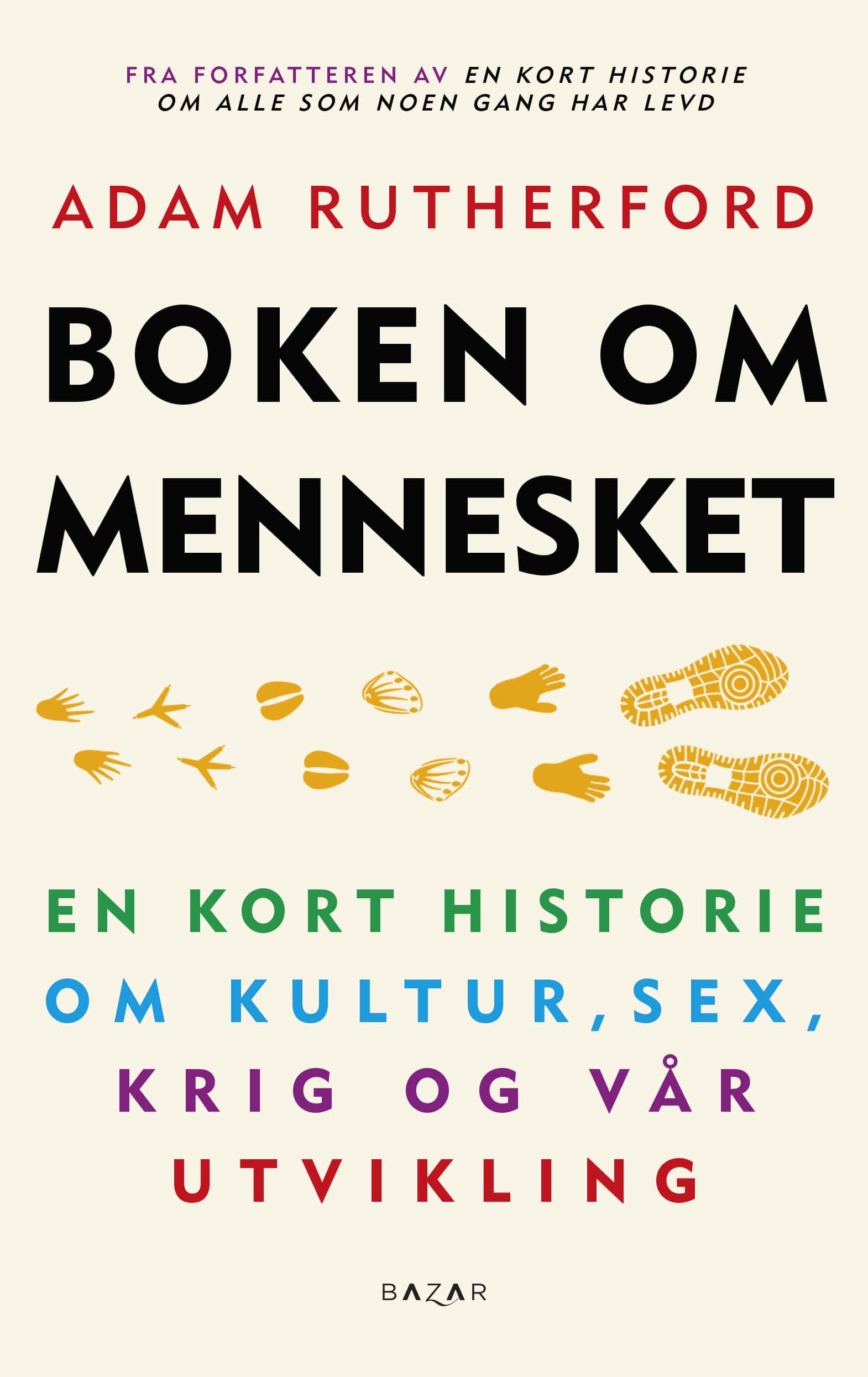 Omslag Boken om mennesket av Adam Rutherford (Ebok)