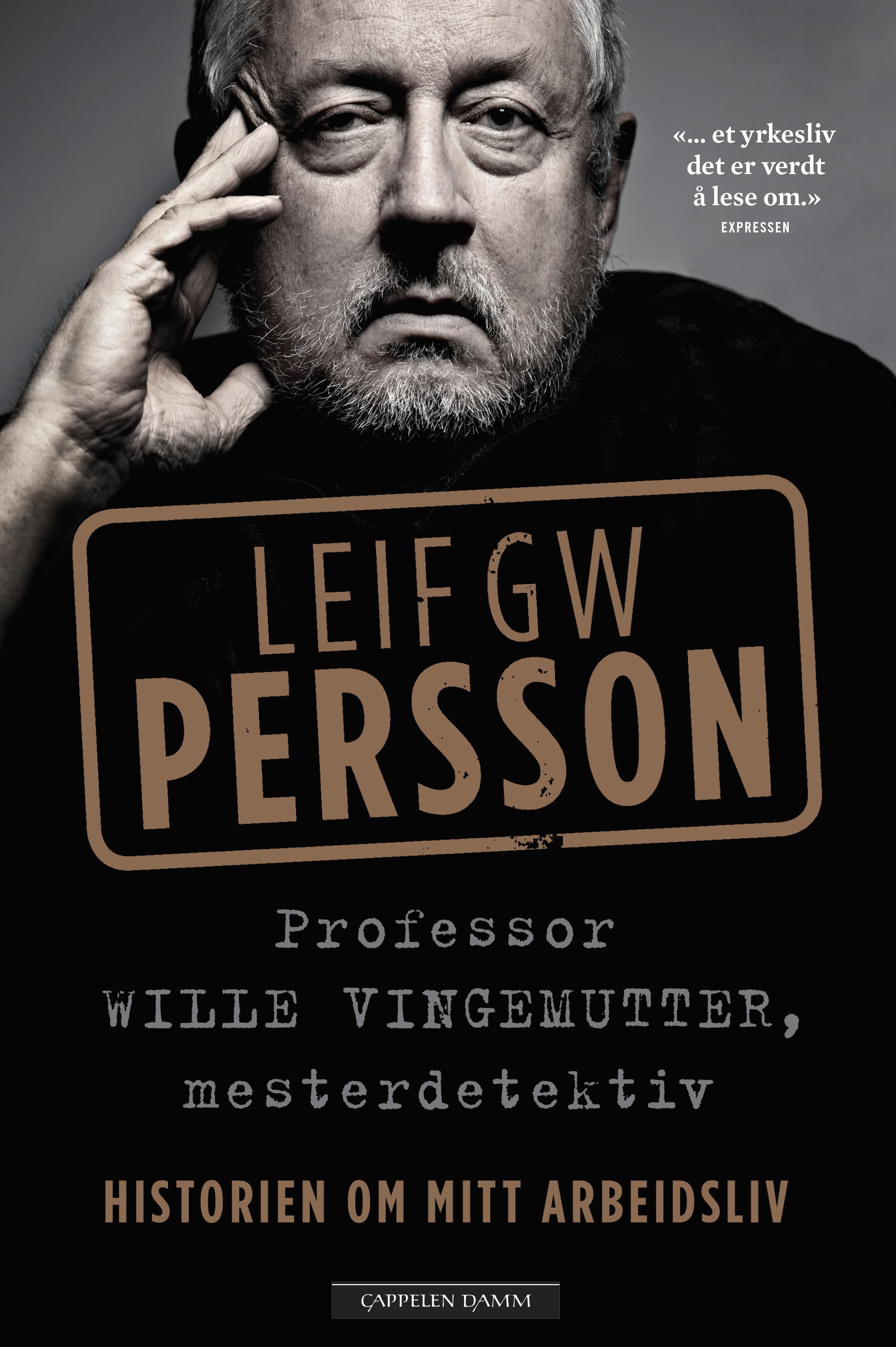 Omslag Professor Wille Vingemutter, mesterdetektiv av Leif GW Persson (Ebok)
