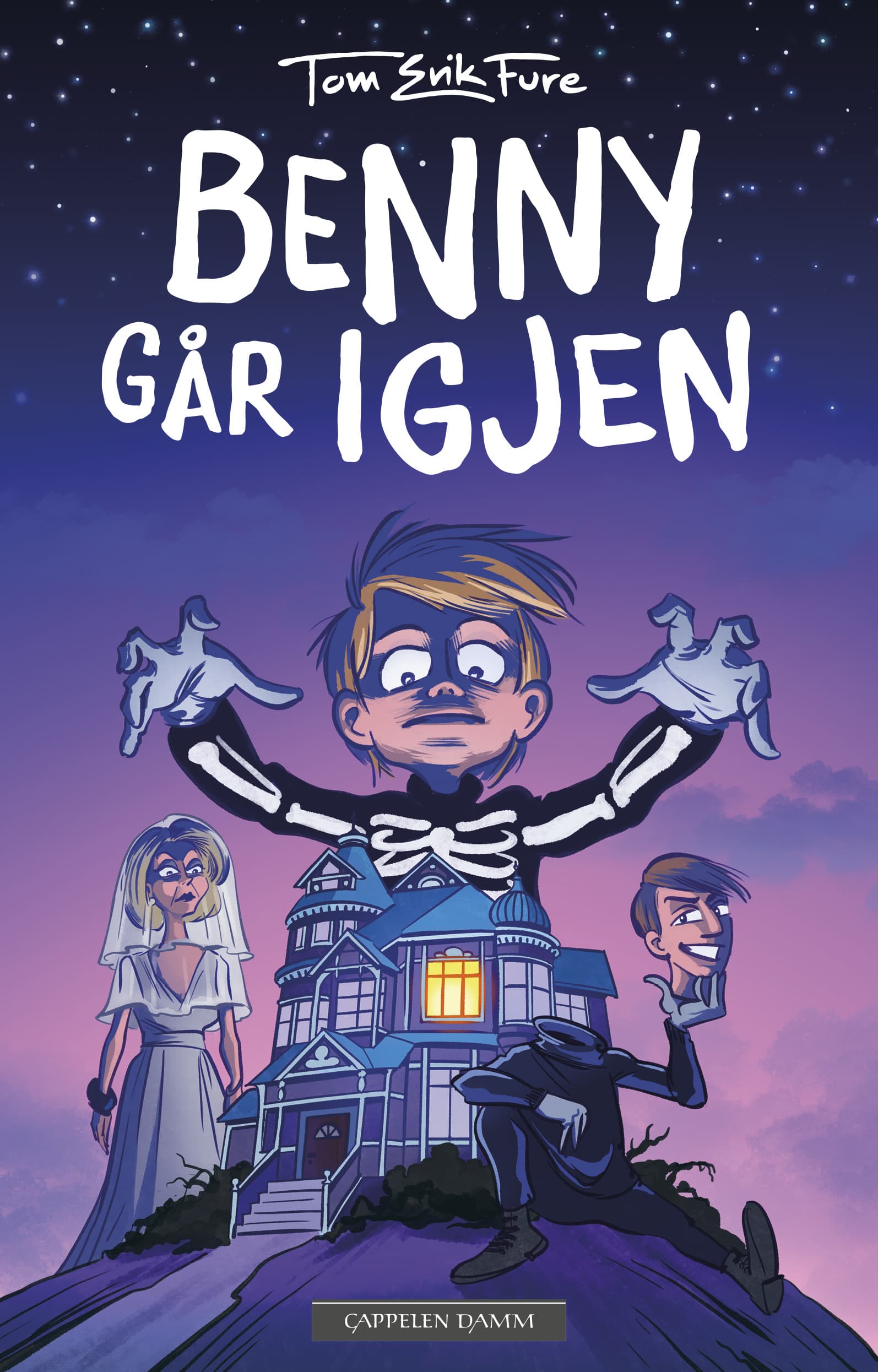 Omslag Benny går igjen av Tom Erik Fure (Innbundet)