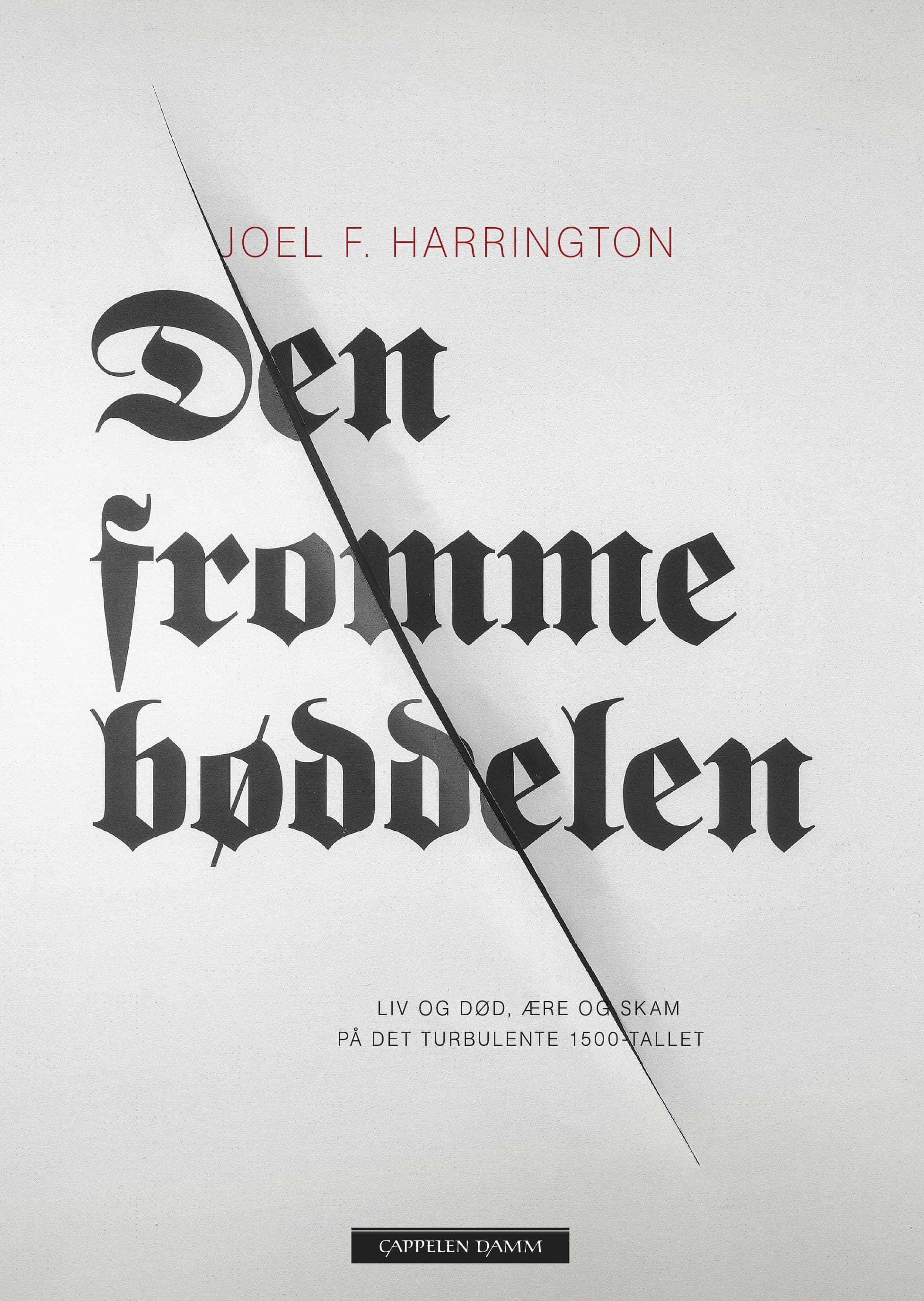 Omslag Den fromme bøddelen av Joel Harrington (Innbundet)