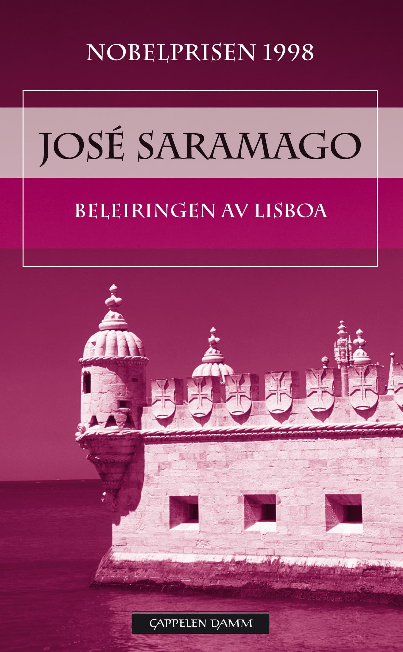 Omslag Beleiringen av Lisboa av José Saramago (Heftet)
