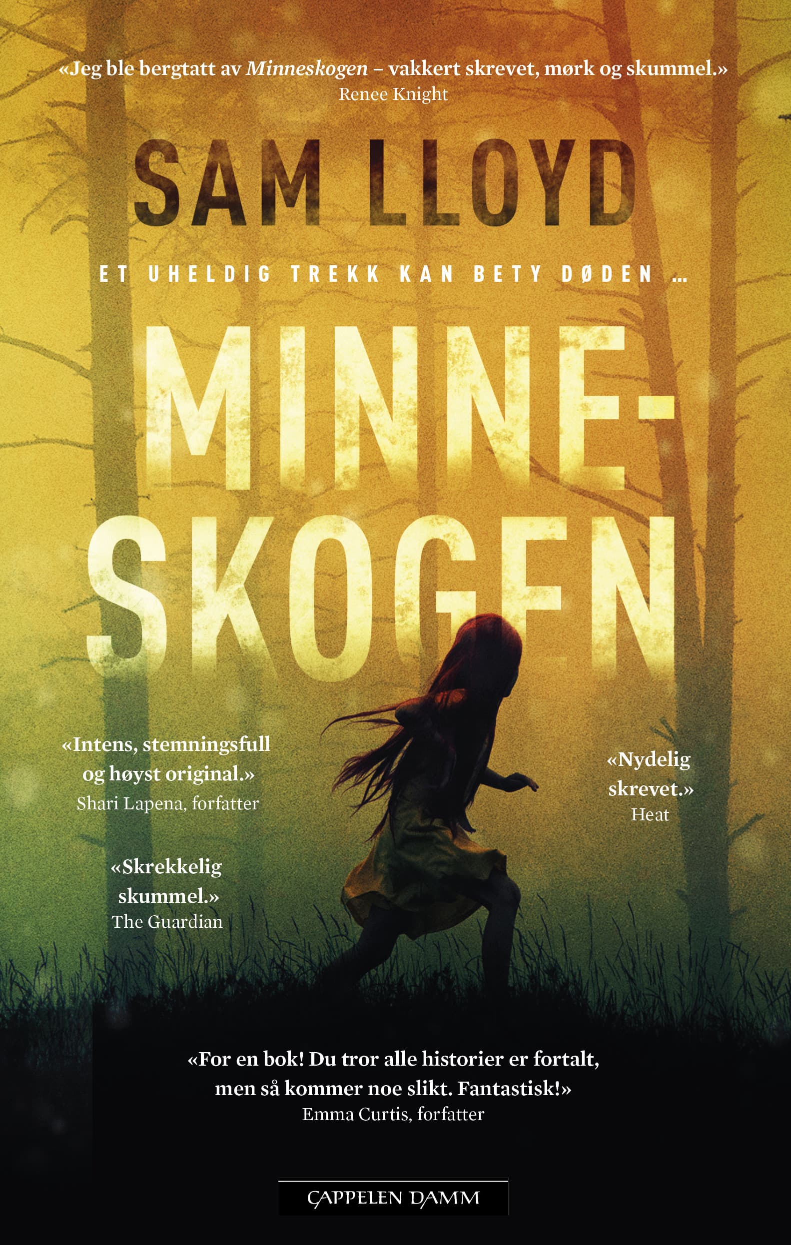 Omslag Minneskogen av Sam Lloyd (Innbundet)