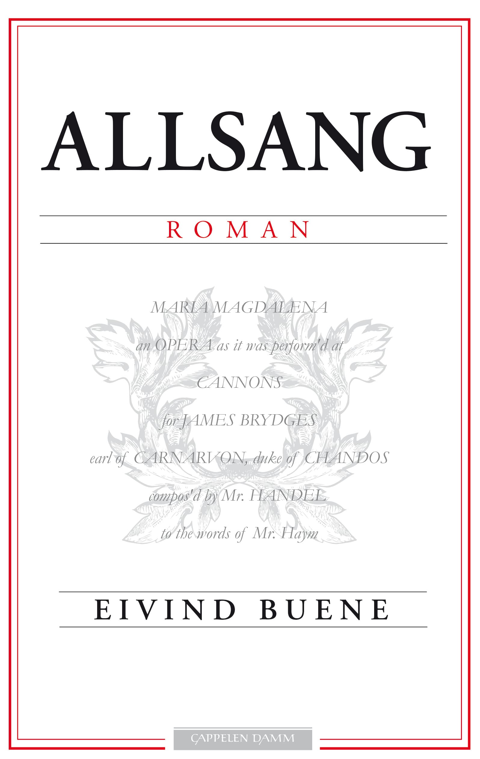Omslag Allsang av Eivind Buene (Ebok)