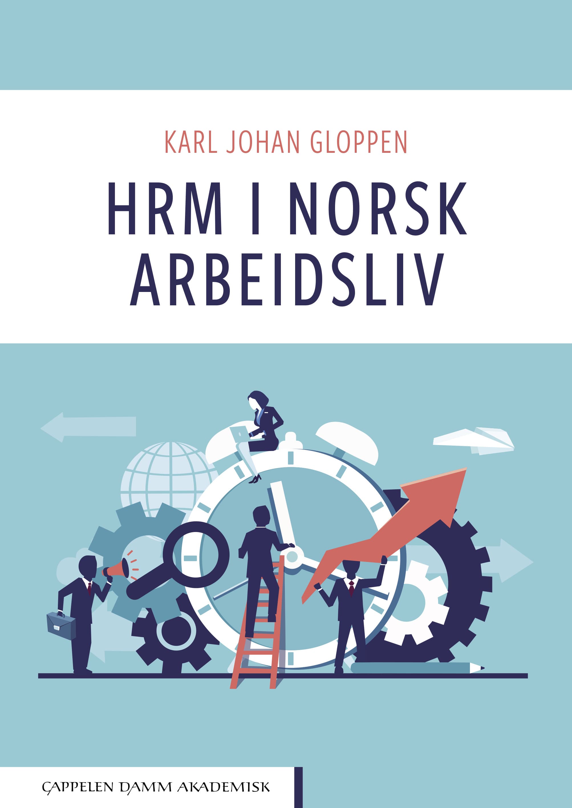Omslag HRM i norsk arbeidsliv av Karl Johan Gloppen (Heftet)