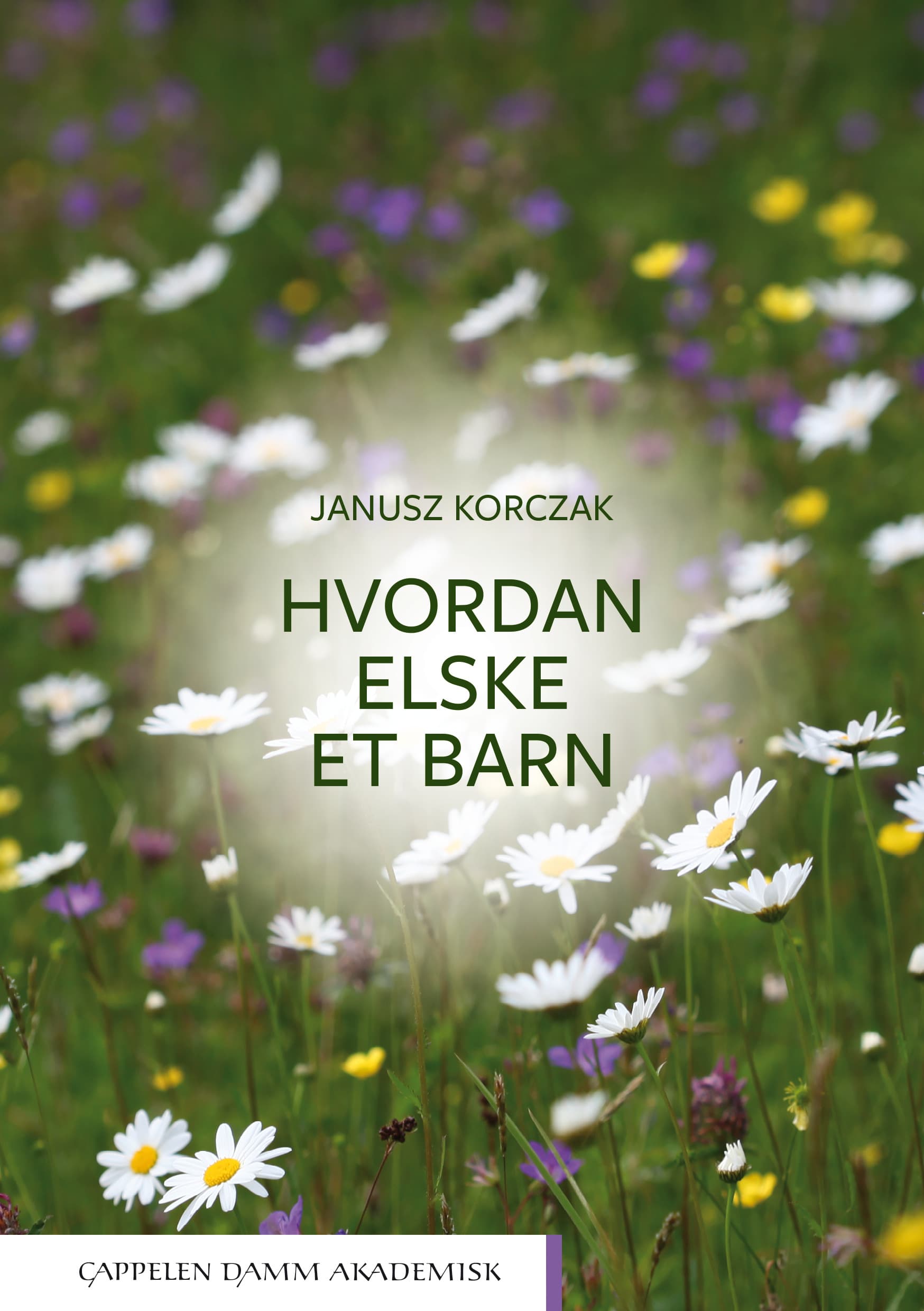 Omslag Hvordan elske et barn av Janusz Korczak (Heftet)